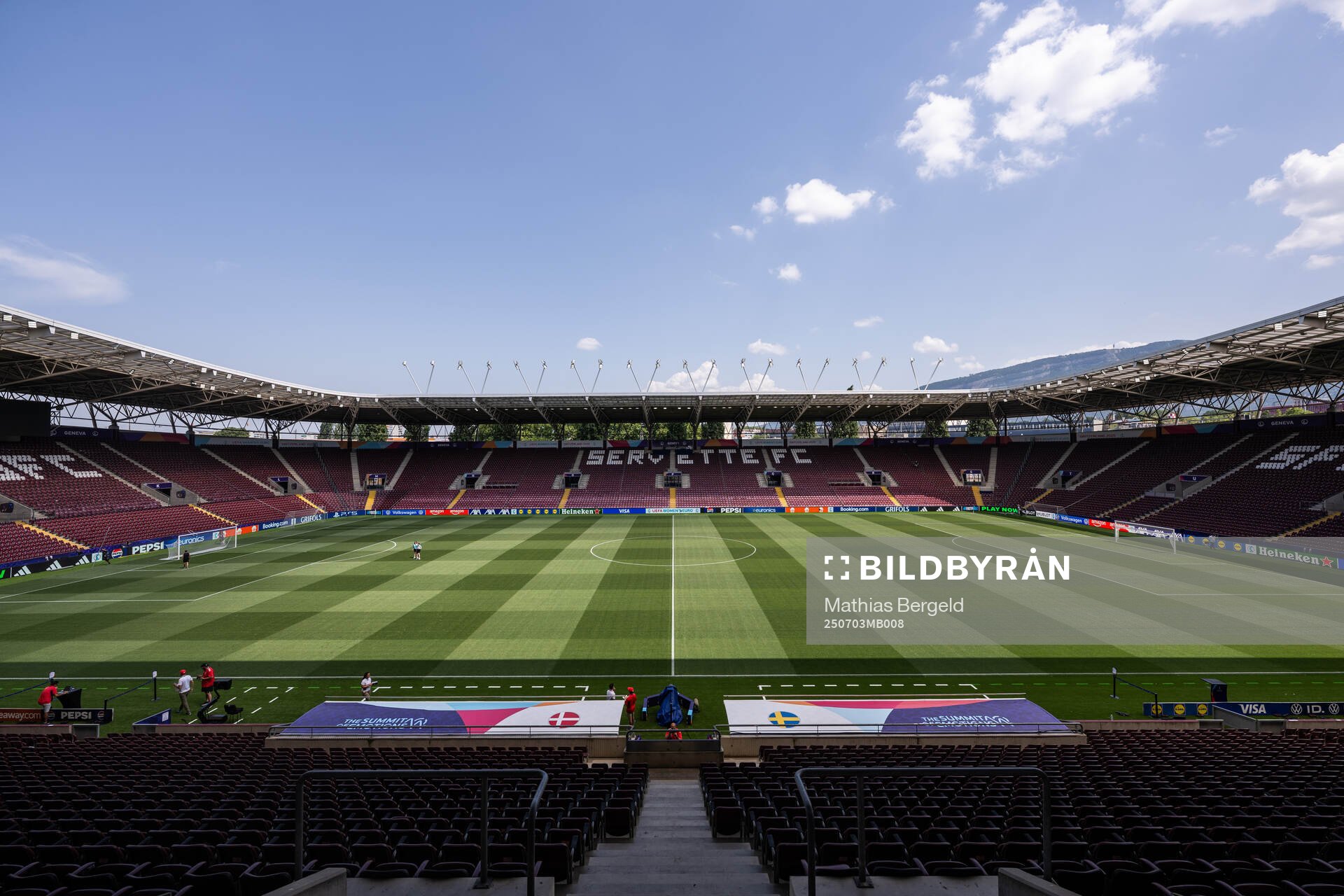 General interior view of Stade de Geneve