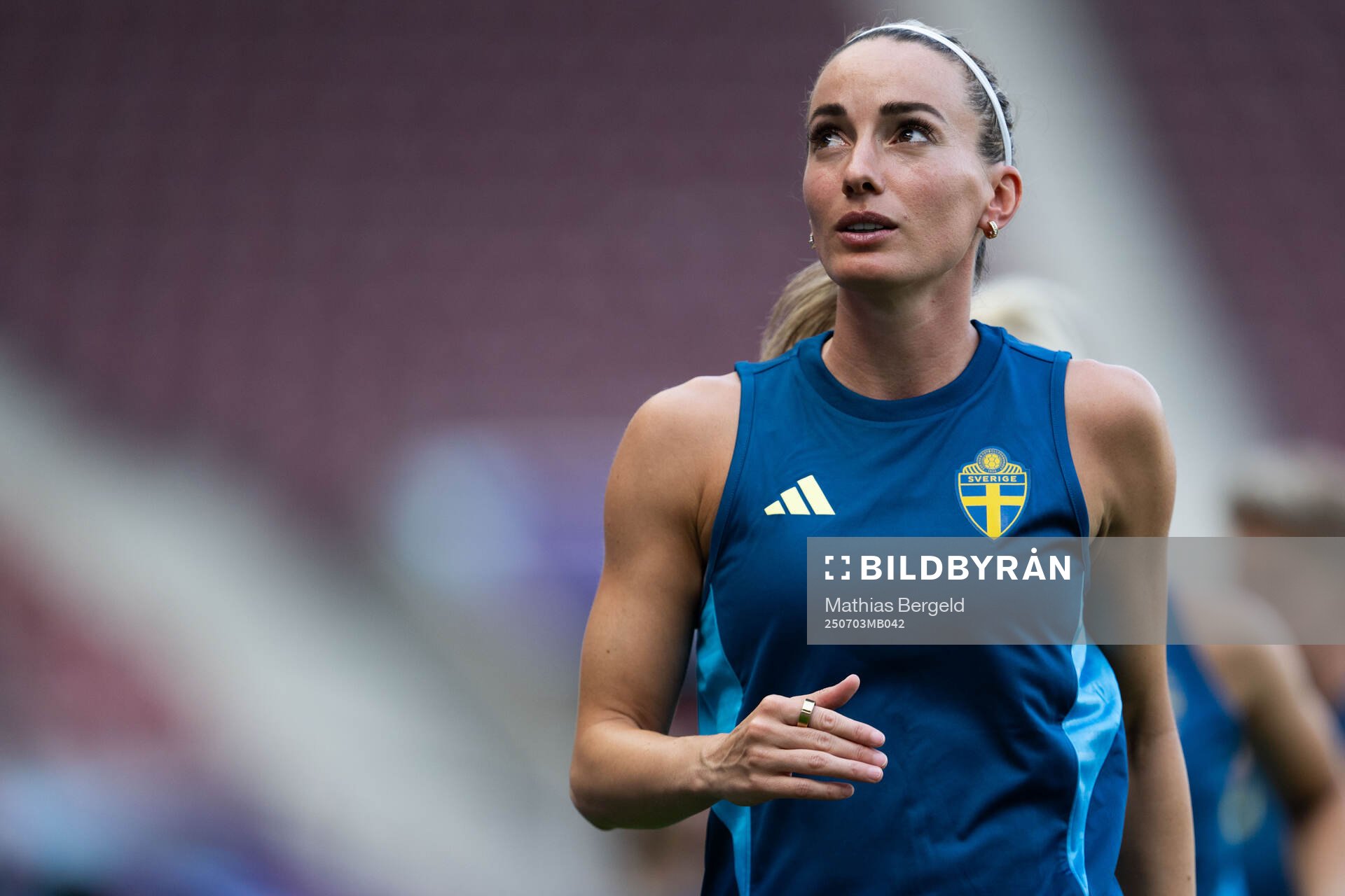 Kosovare Asllani of the Swedish women's national football