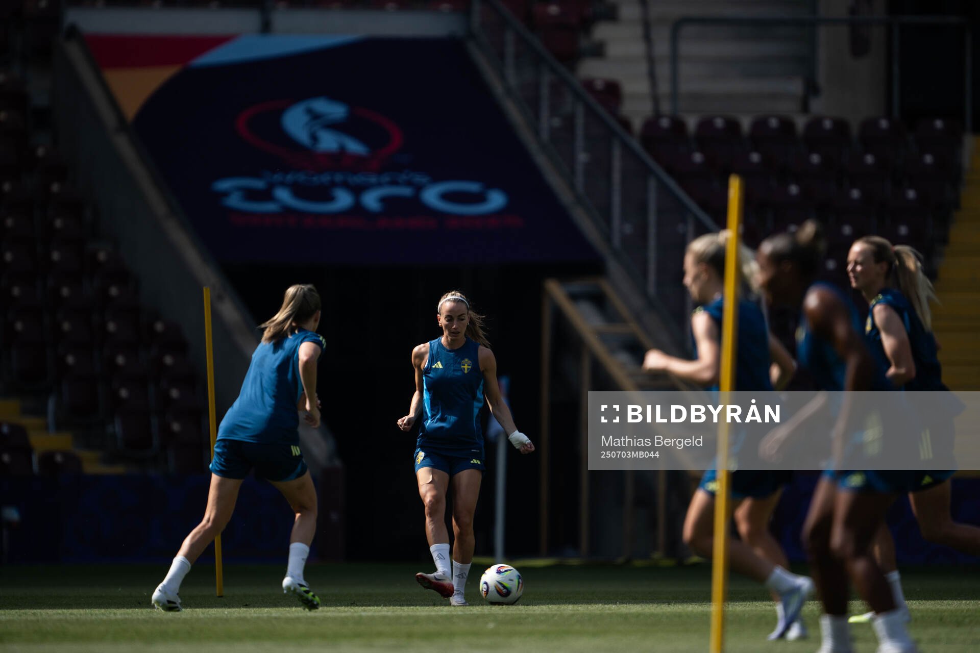 Kosovare Asllani of the Swedish women's national football
