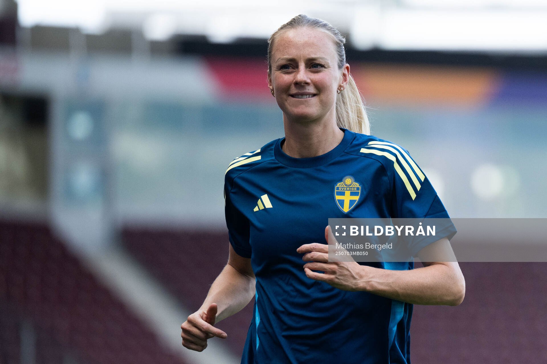 Amanda Ilestedt of the Swedish women's national football