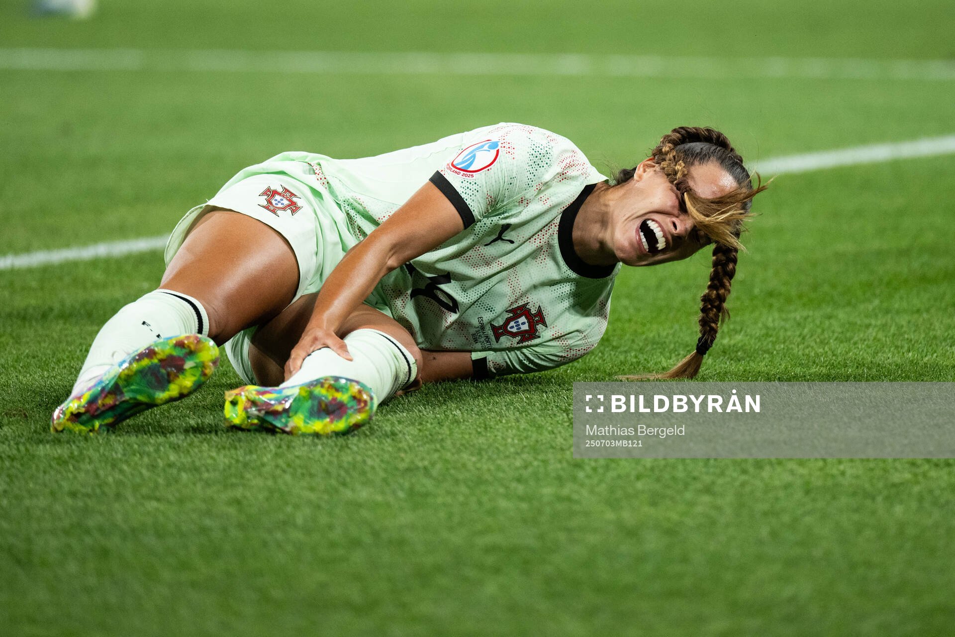 Diana Gomes of Portugal in pain