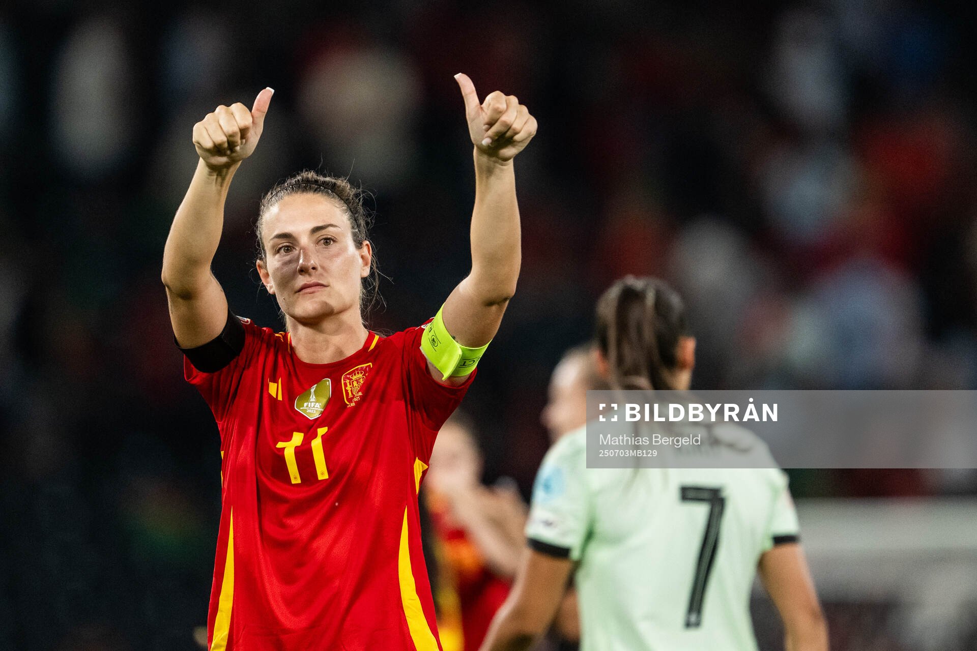 Alexia Putellas of Spain celebrates
