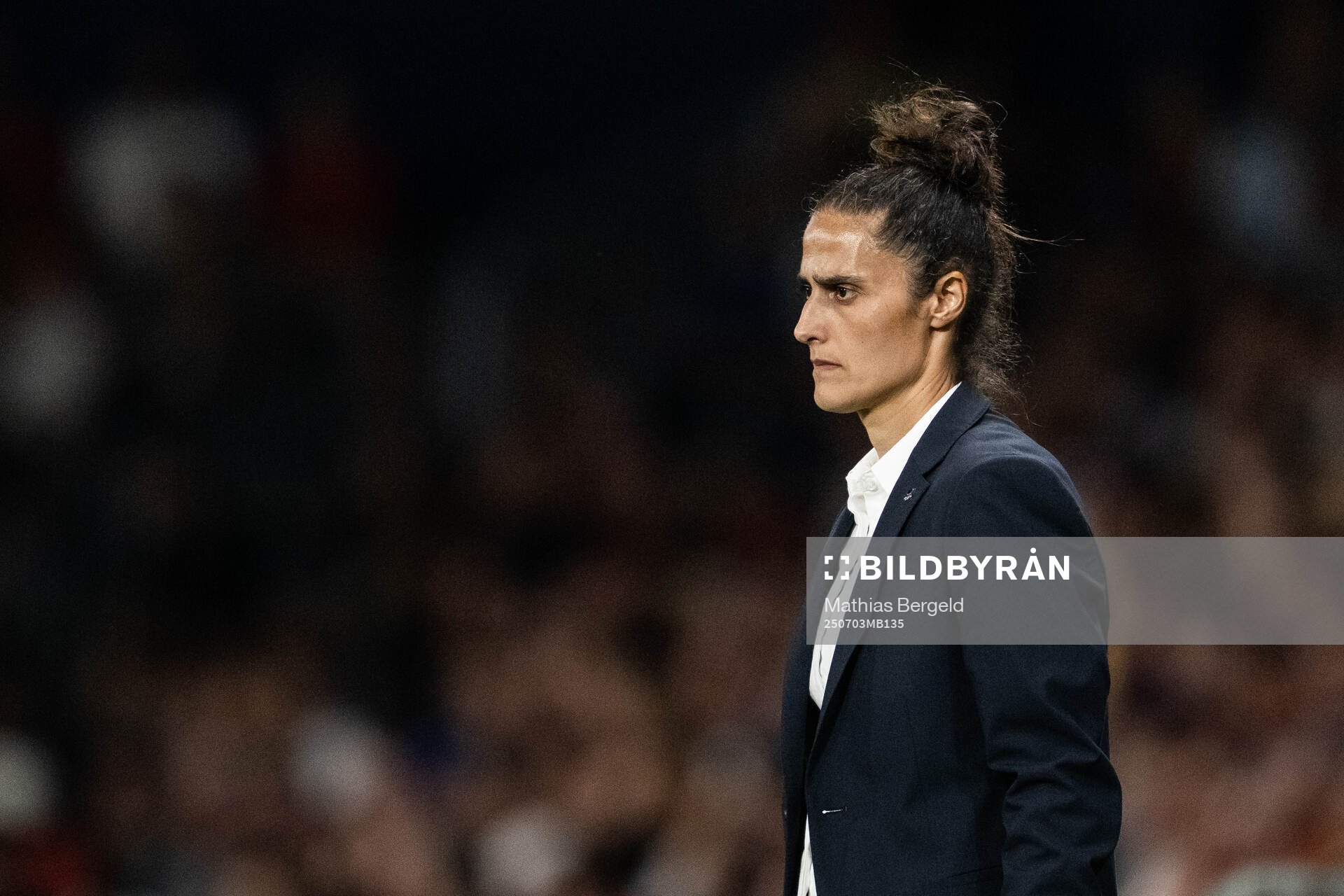 Head coach Montserrat Tome of Spain