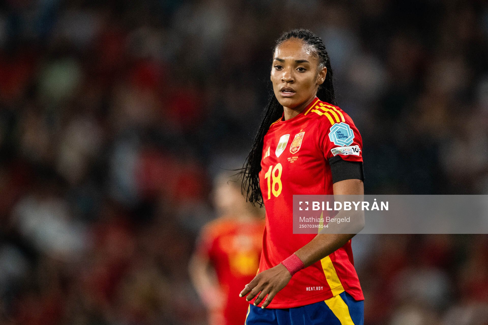 Salma Paralluelo of Spain