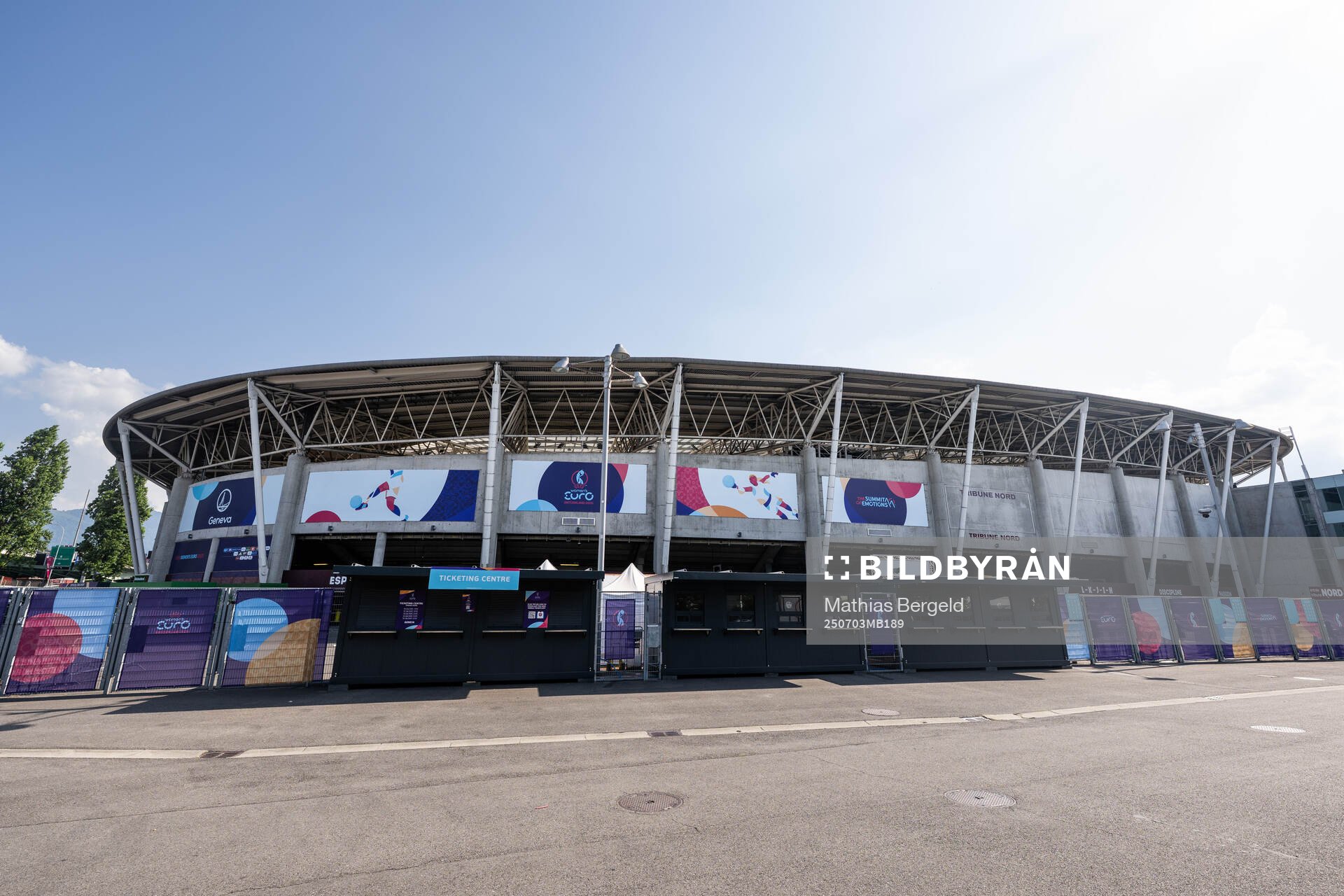General exterior view of Stade de Geneve