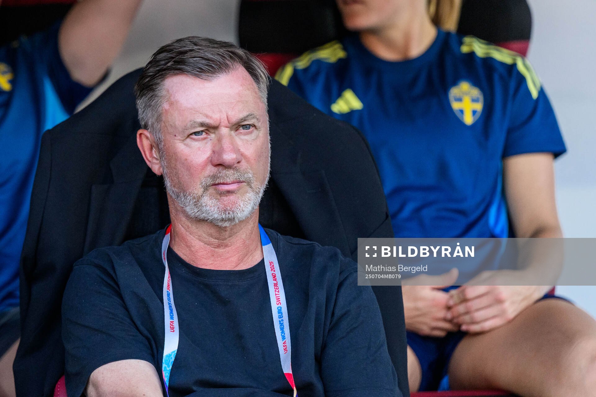 Head coach Peter Gerhardsson of Sweden