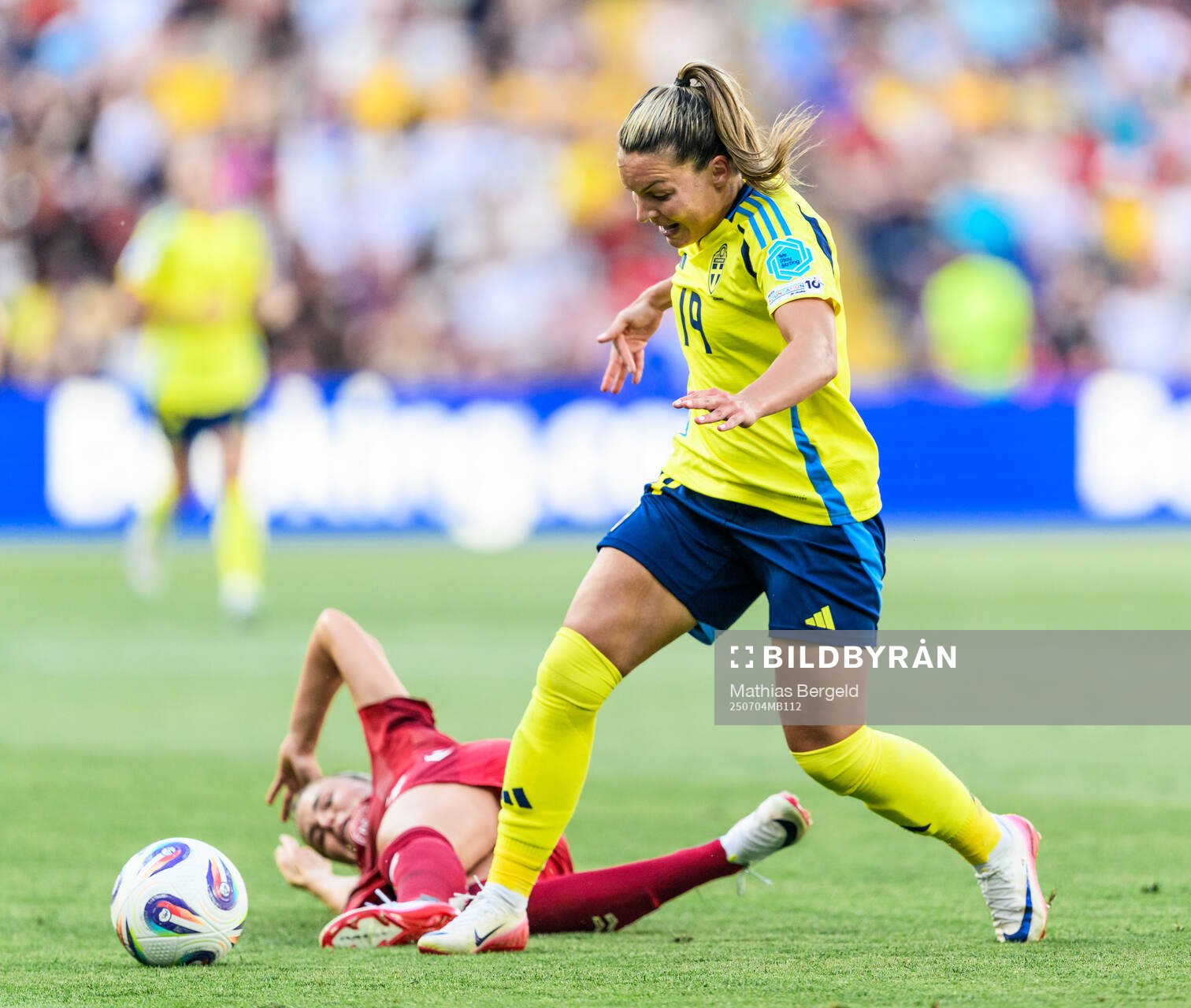 Katrine Veje of Denmark and Johanna Rytting Kaneryd of