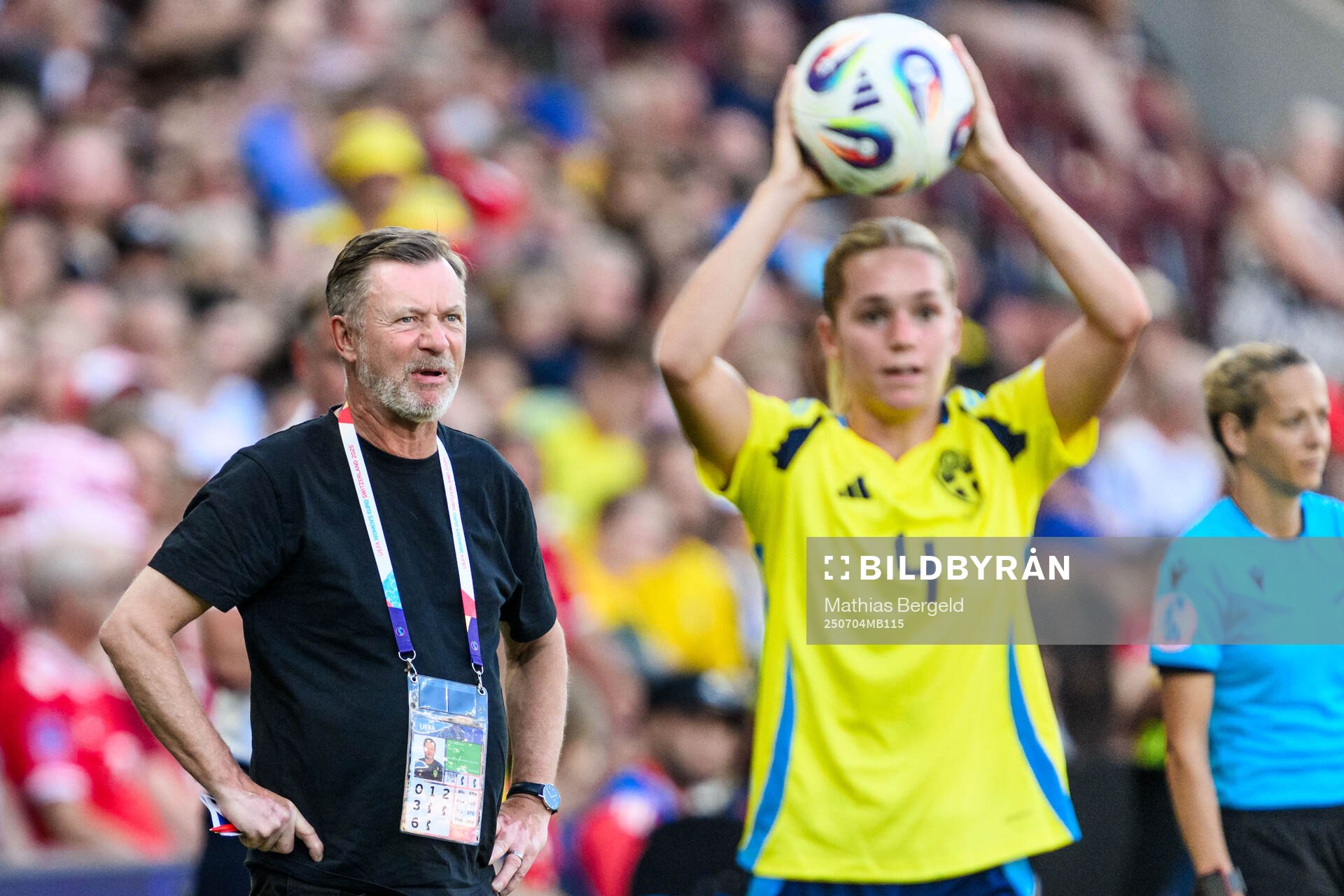 Head coach Peter Gerhardsson of Sweden