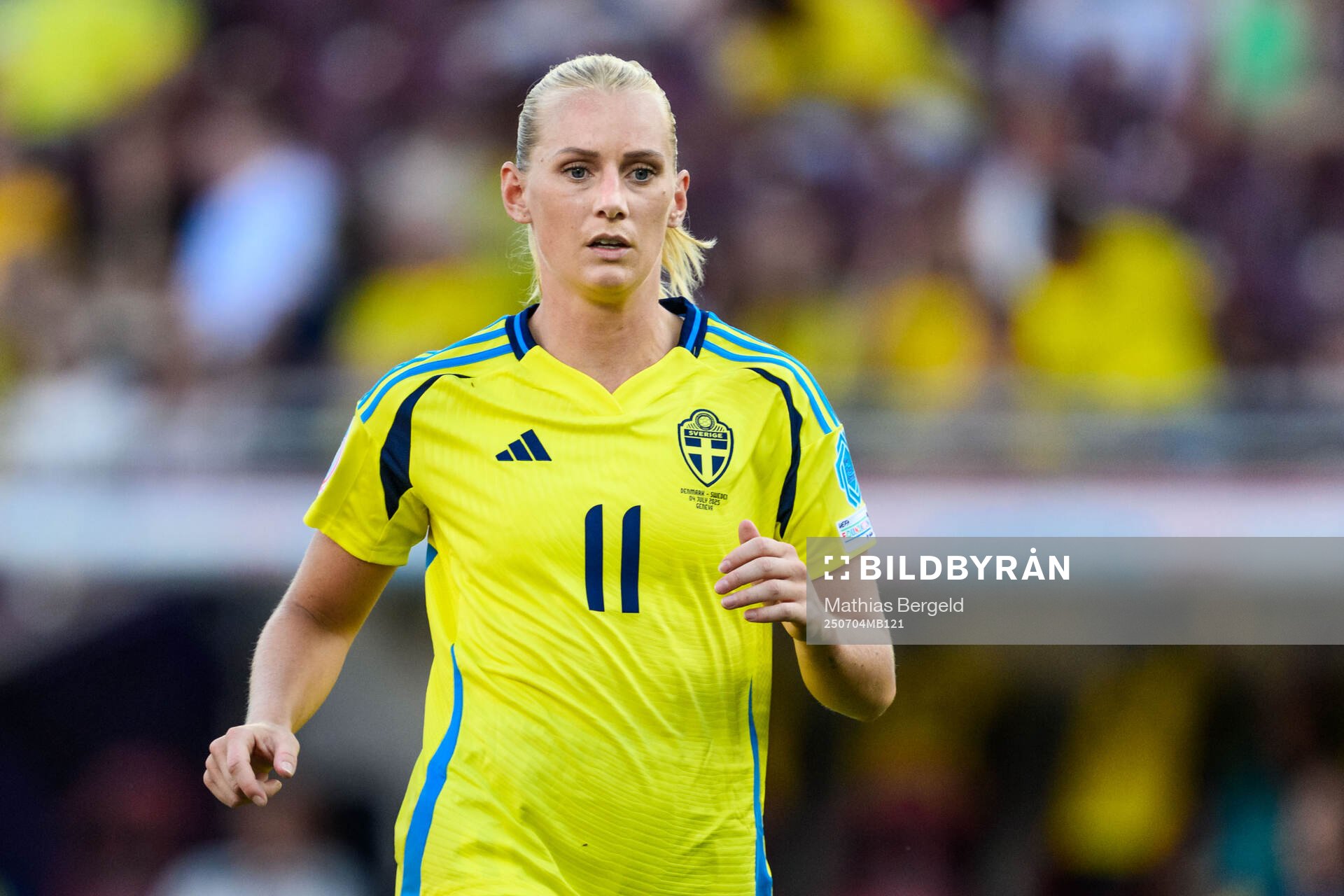 Stina Blackstenius of Sweden