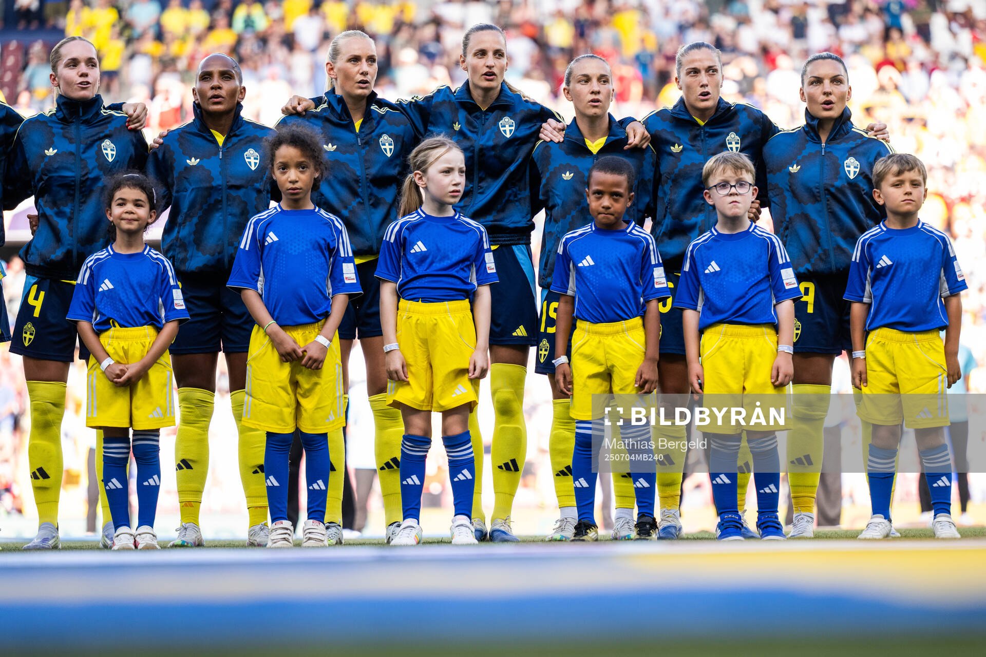 Hanna Lundkvist, Madelen Janogy, Stina Blackstenius,