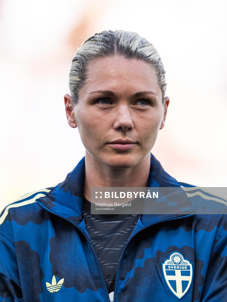Goalkeeper Jennifer Falk of Sweden