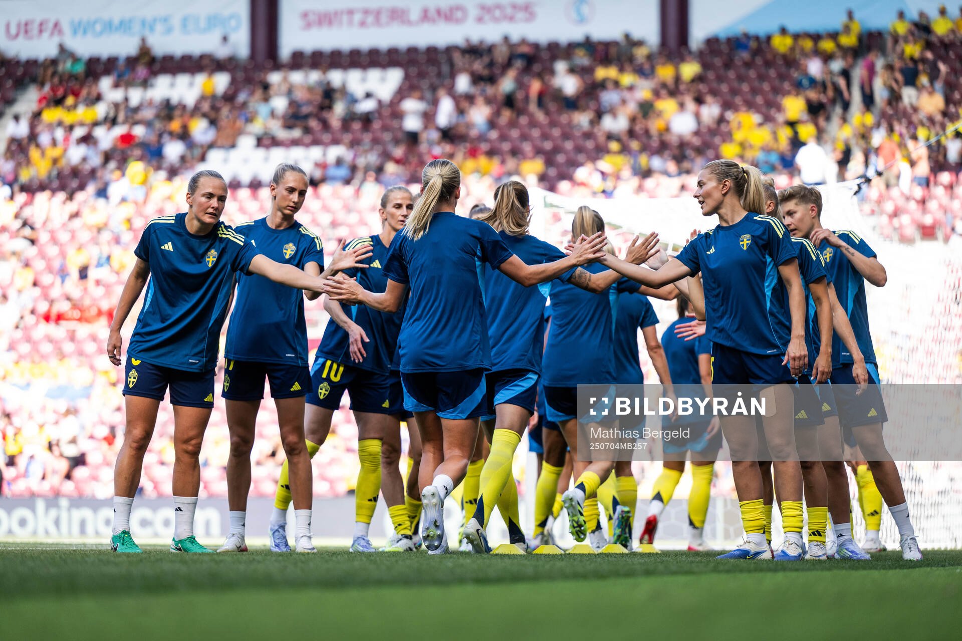 Magdalena Eriksson, Ellen Wangerheim, Sofia Jakobsson and
