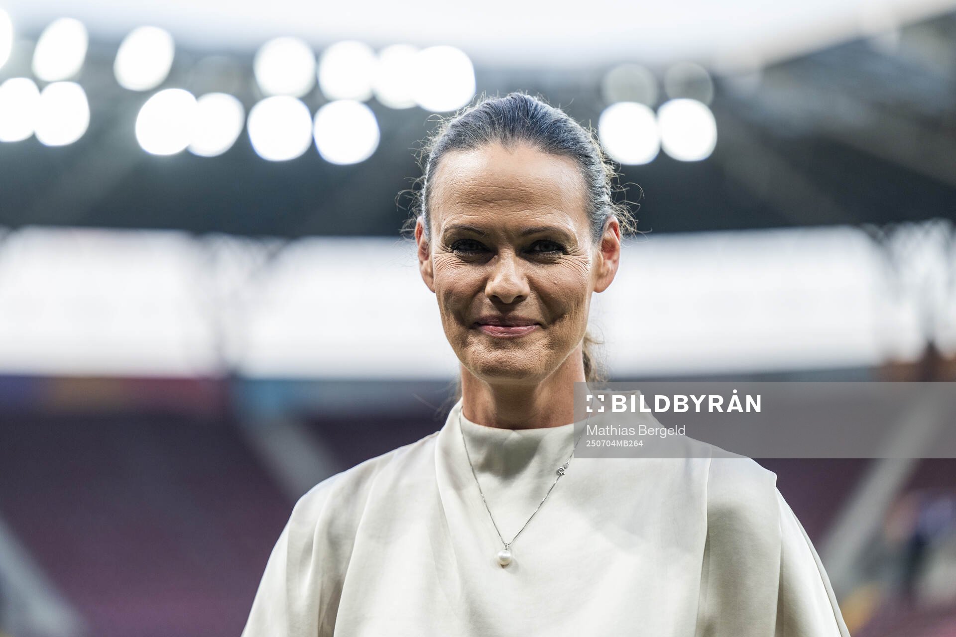 Suzanne Westergren of Swedish broadcaster Viaplay poses for