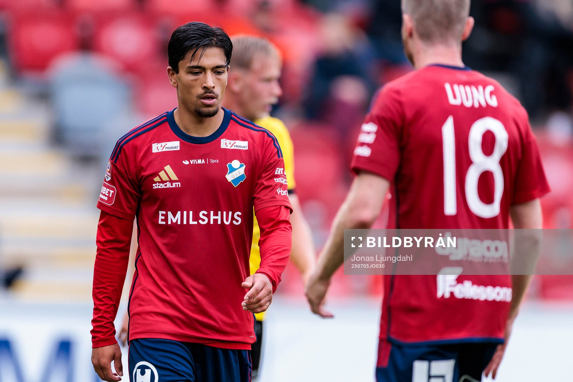 Östers Lukas Bergquist deppar