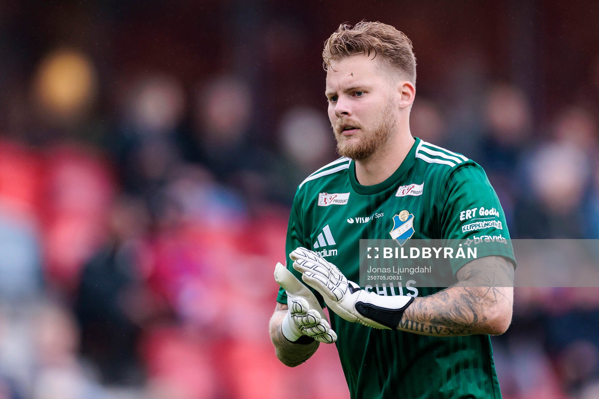 Östers målvakt Robin Wallinder