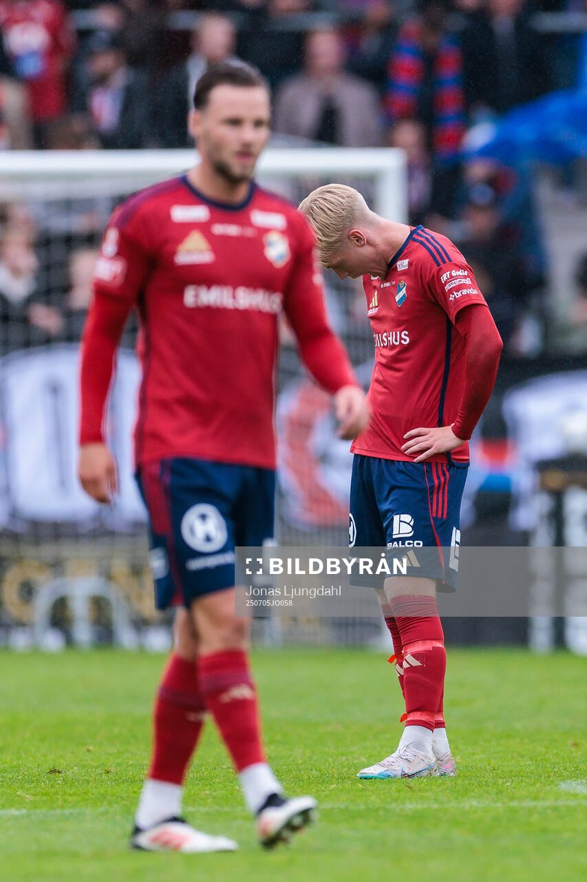 Östers Oskar Gabrielsson deppar