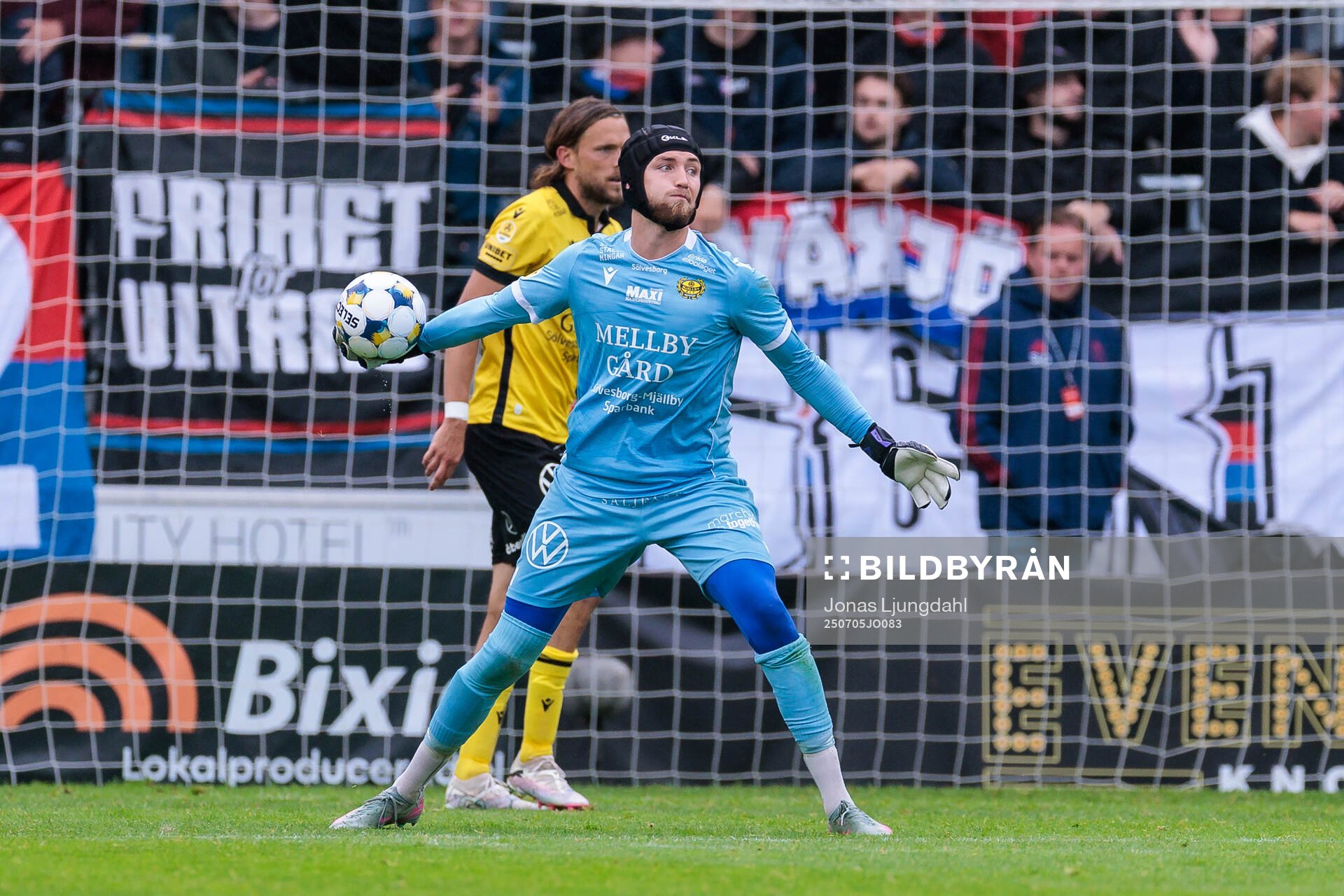 Mjällbys målvakt Noel Törnqvist