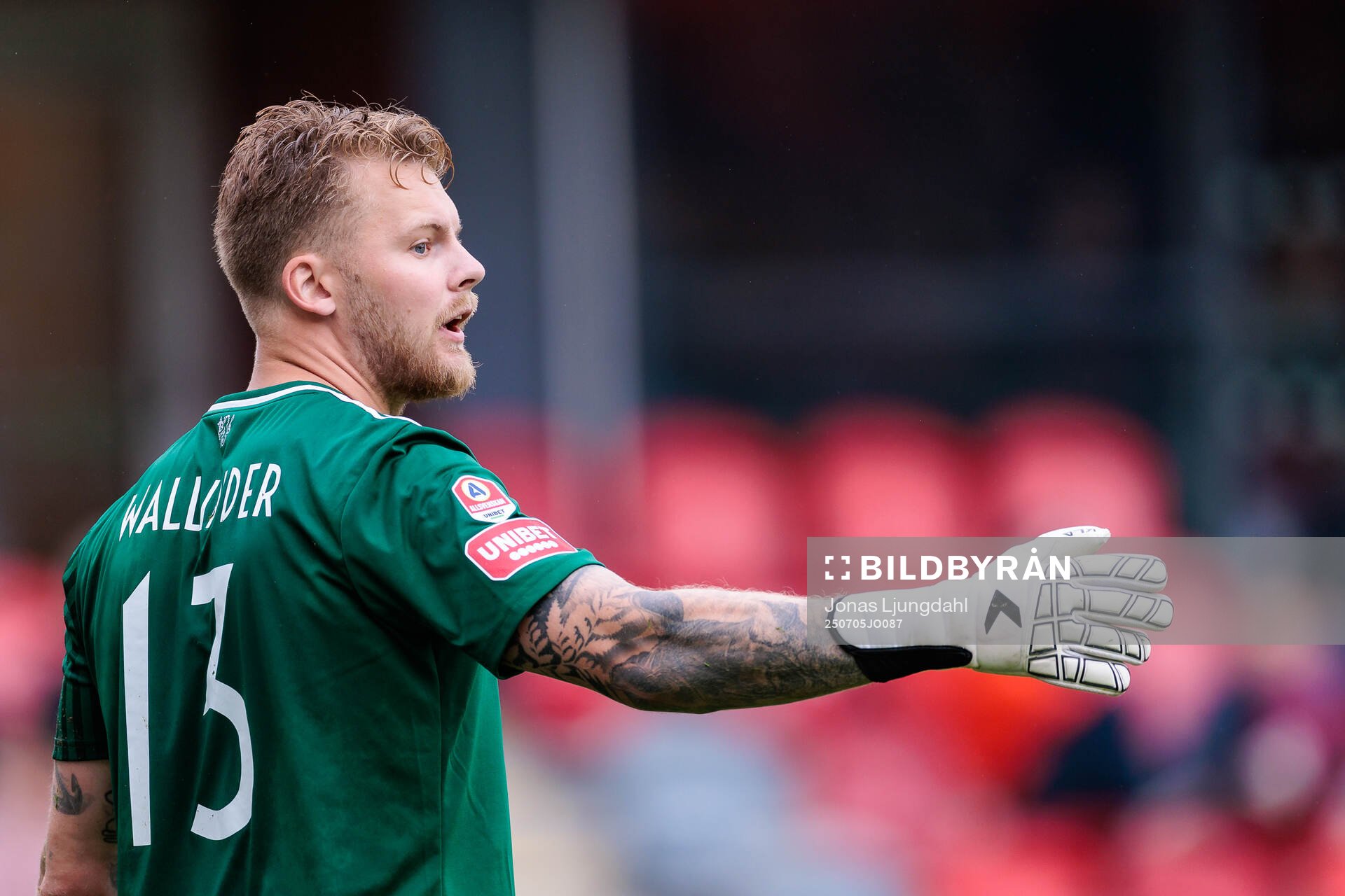 Östers målvakt Robin Wallinder