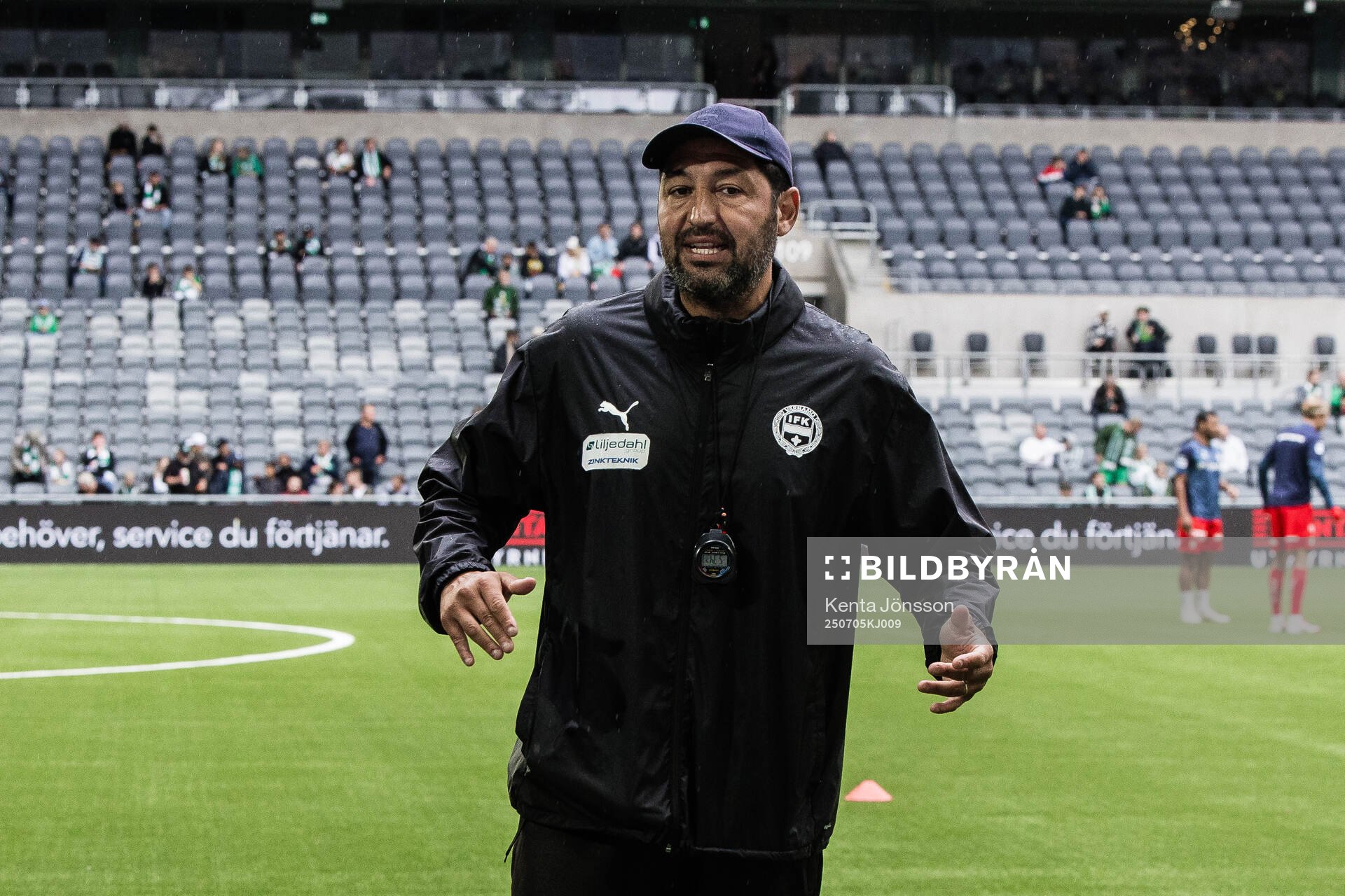 Värnamos assisterande tränare Juan Robledo