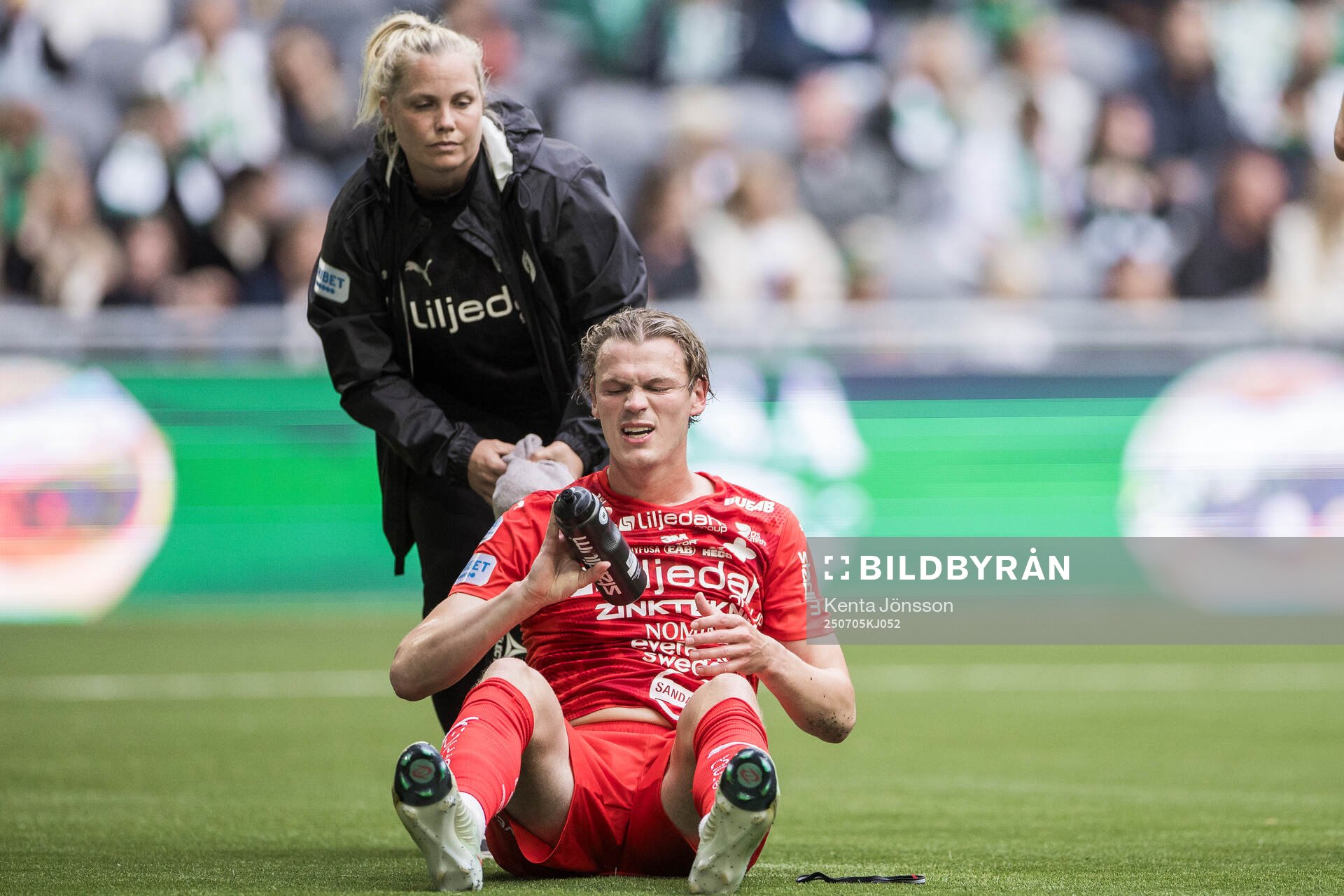 Värnamos Hugo Andersson har ont