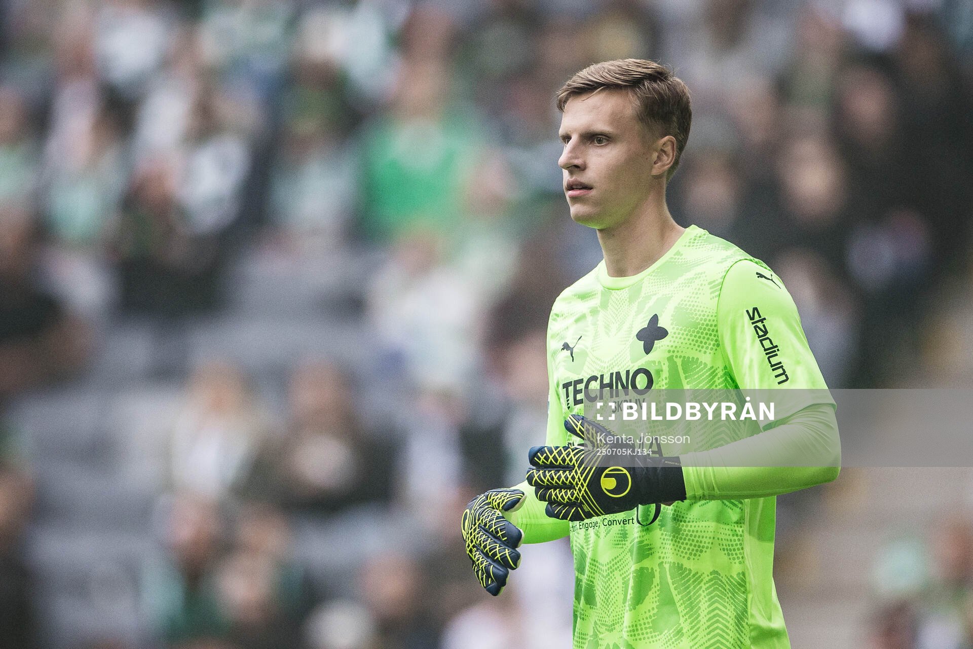 Värnamos målvakt Hugo Keto