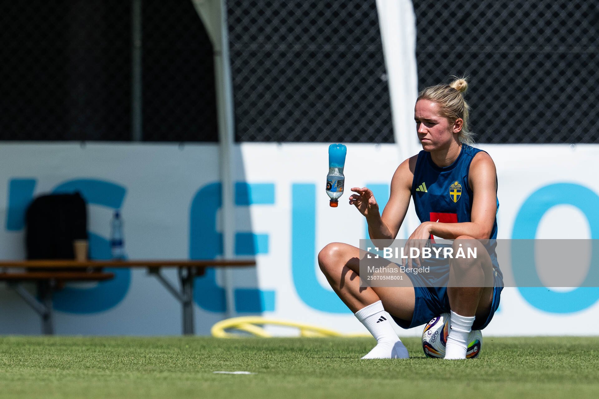 Hanna Lundkvist of the Swedish women's national football