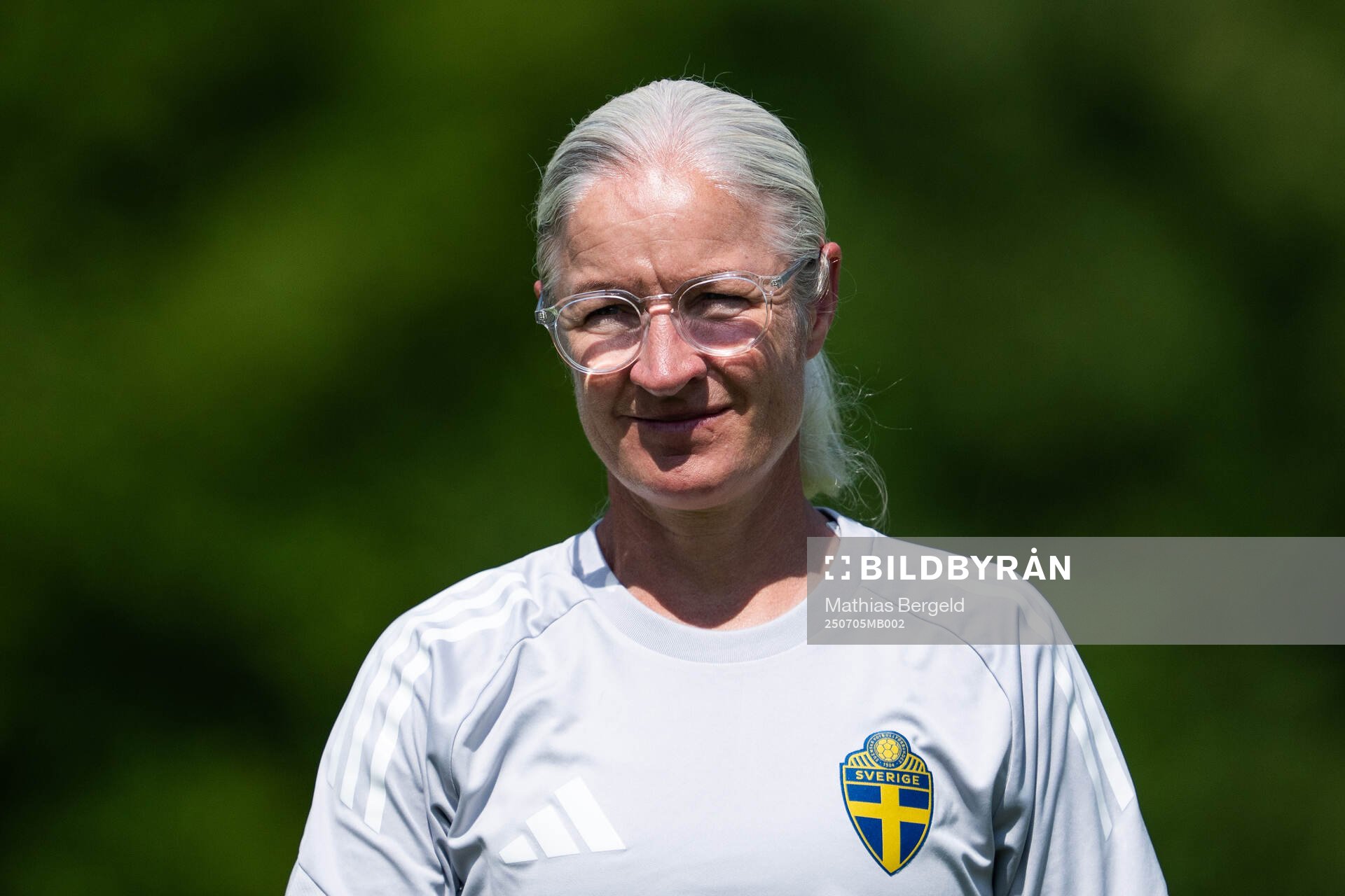 Assistant coach Victoria Sandell of the Swedish women's