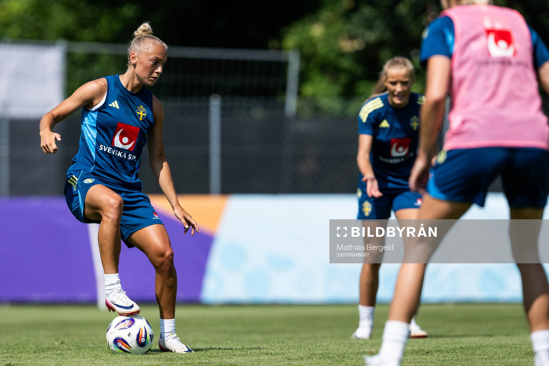 Hanna Bennison of the Swedish women's national football