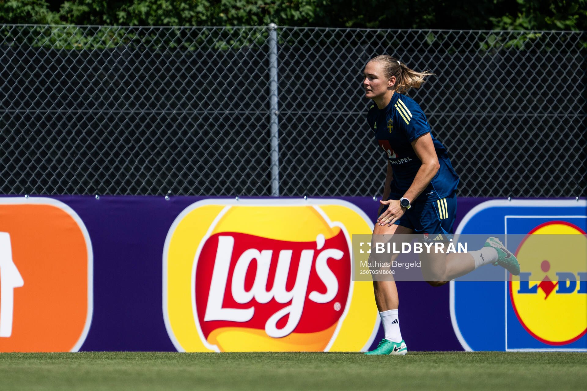 Magdalena Eriksson of the Swedish women's national football