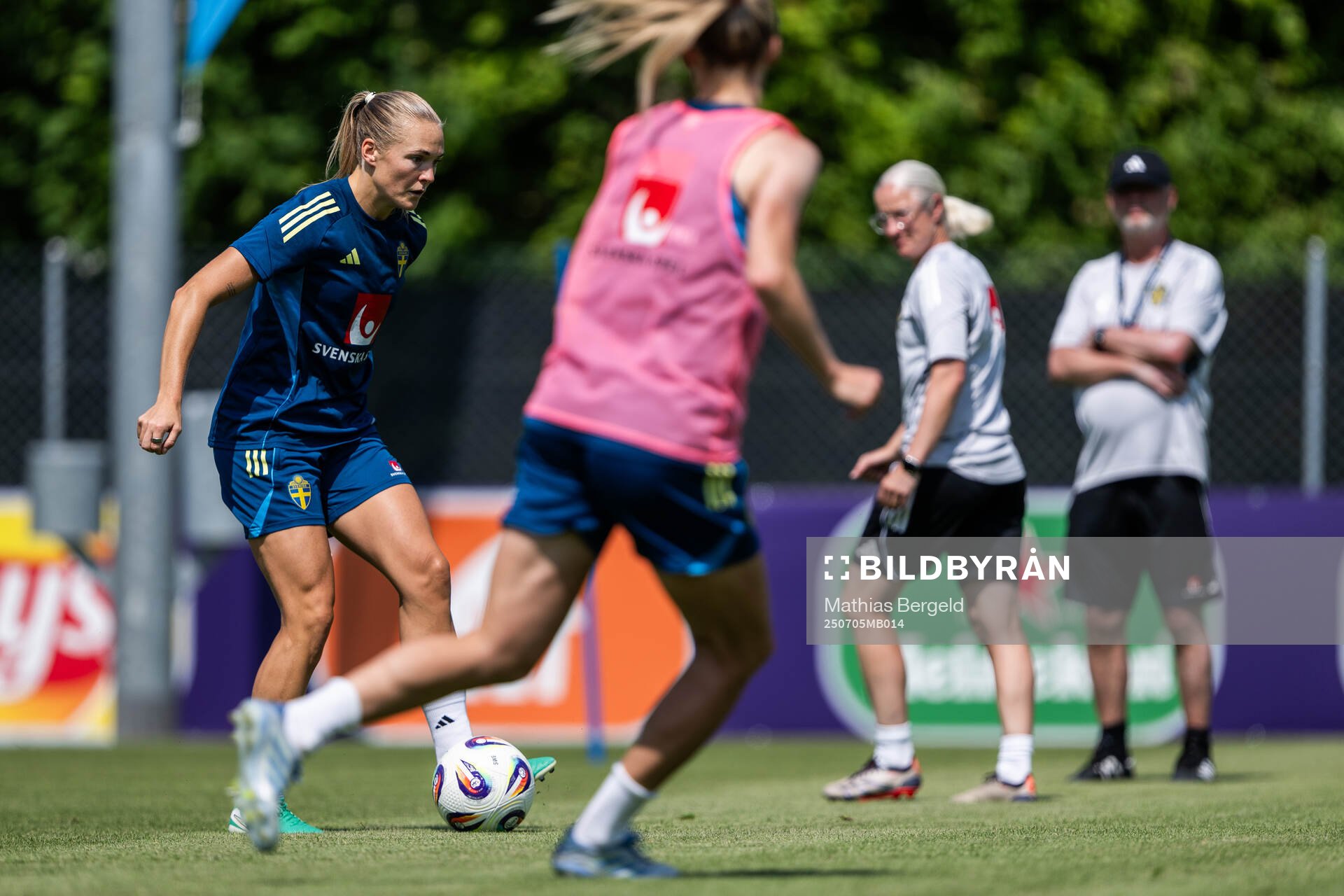 Magdalena Eriksson of the Swedish women's national football