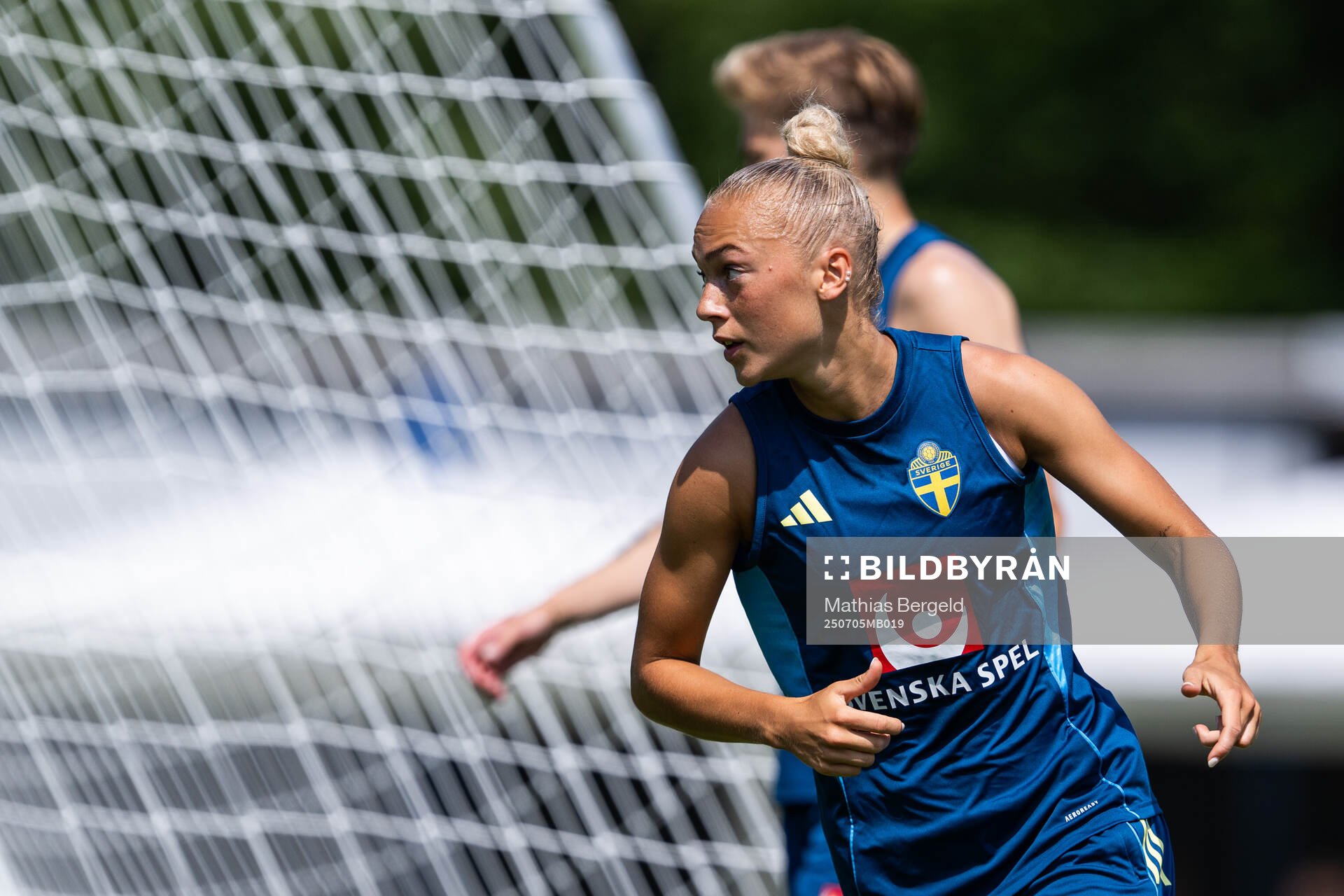 Hanna Bennison of the Swedish women's national football