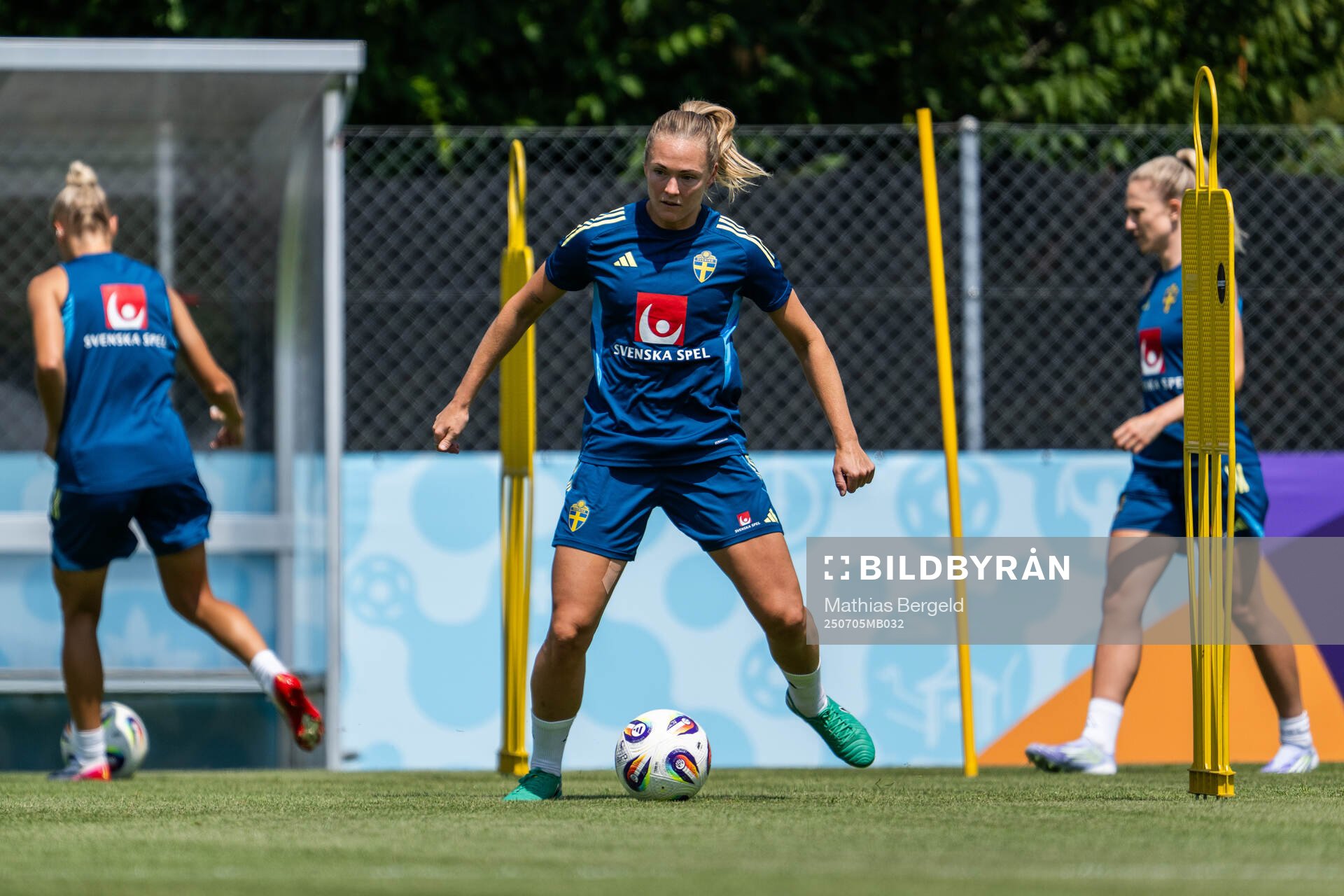 Magdalena Eriksson of the Swedish women's national football