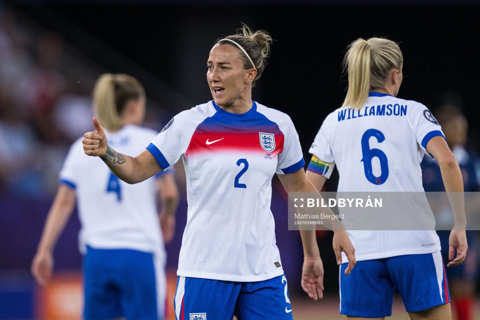 Lucy Bronze of England