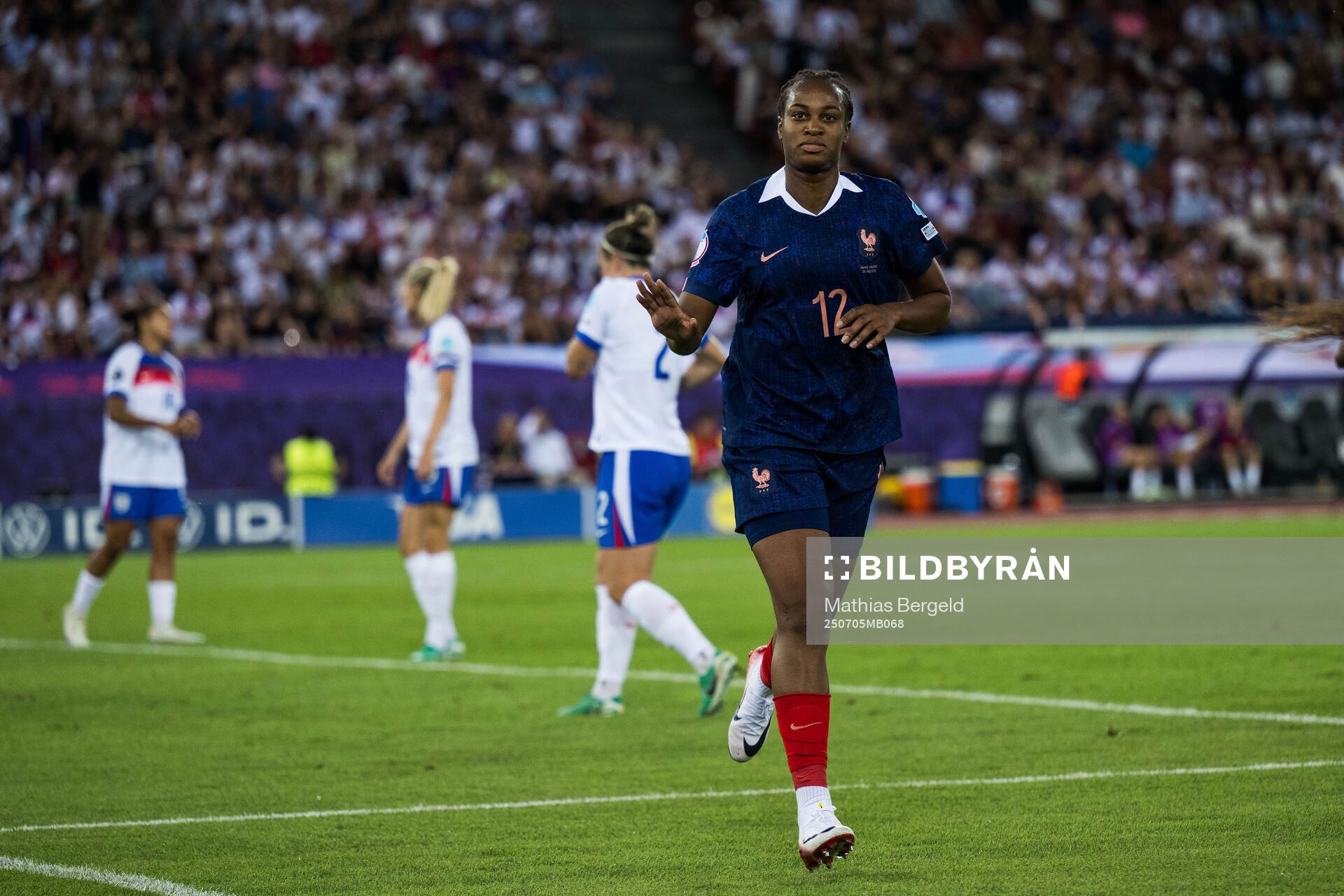 Marie Antoinette Katoto of France celebrates