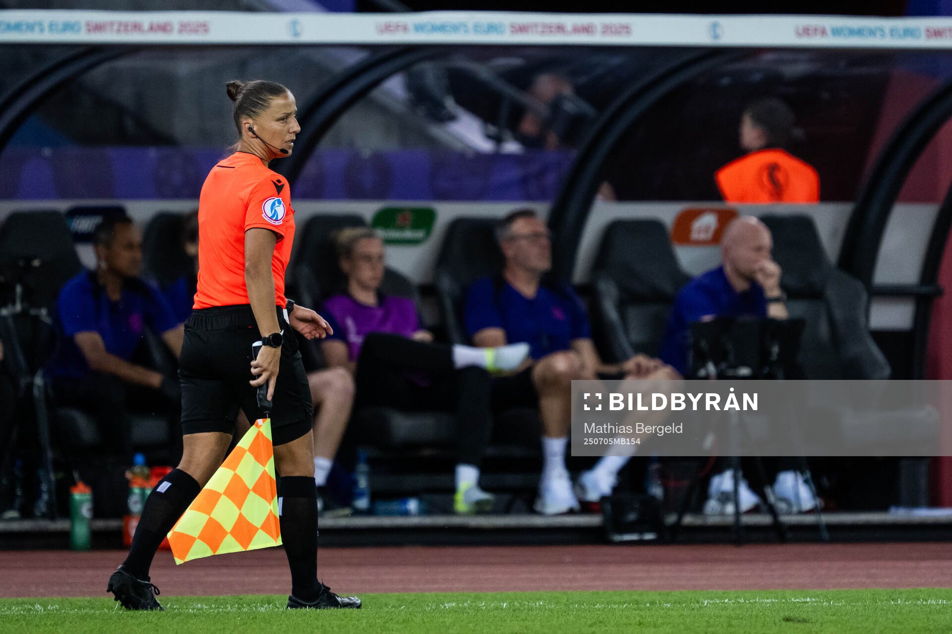 Assistant referee Almira Spahic
