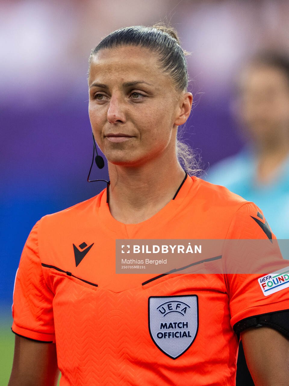 Assistant referee Almira Spahic