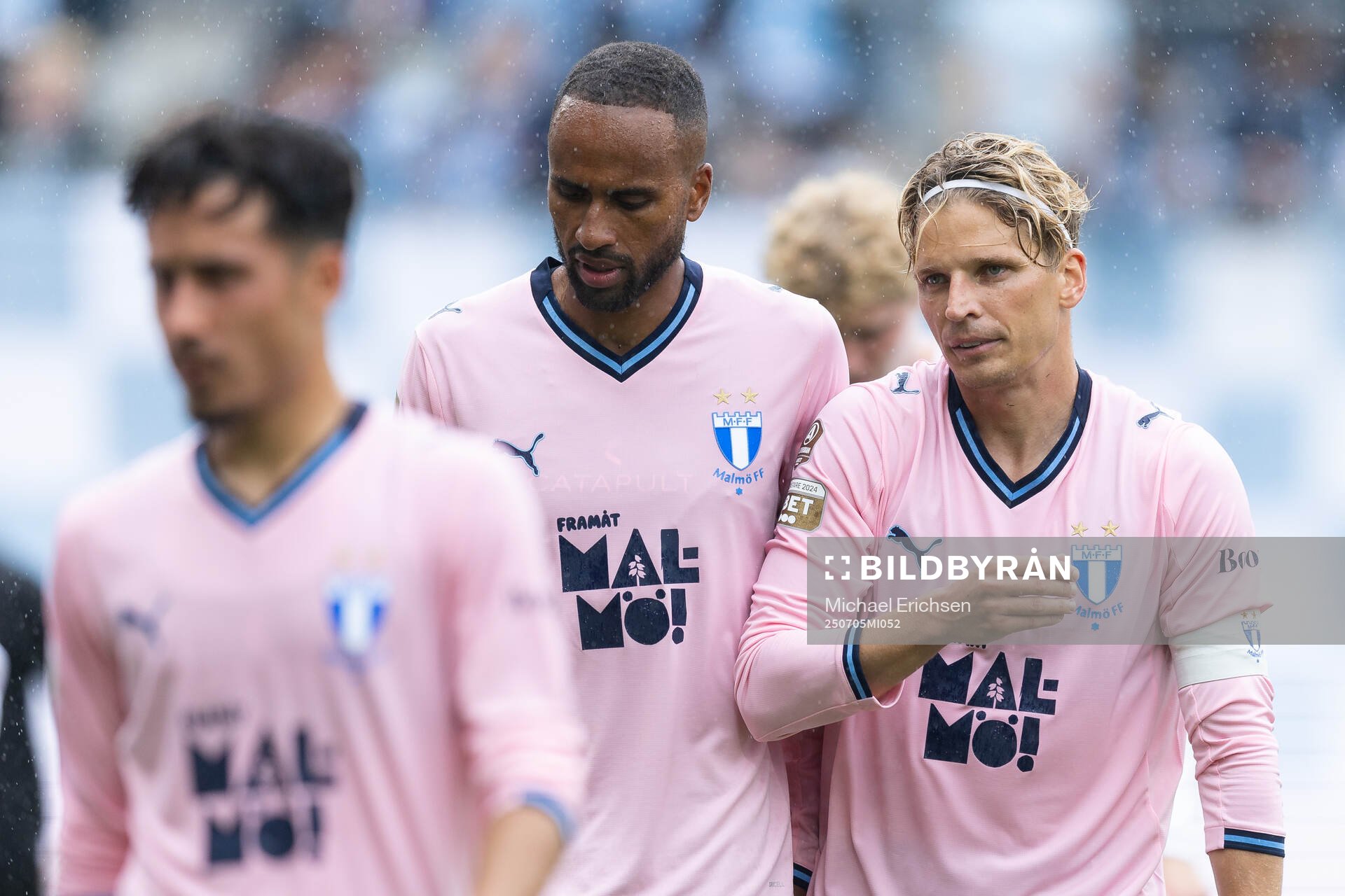 Malmö FFs Isaac Thelin och Jens Stryger Larsen