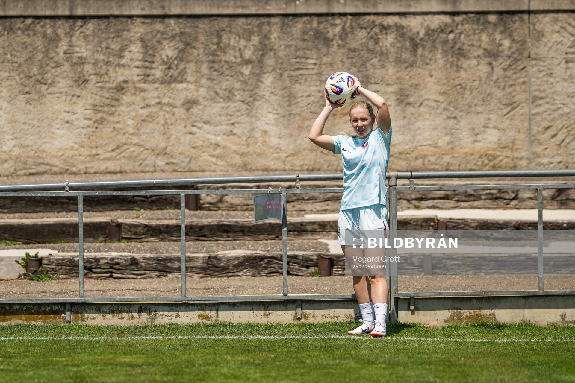 Thea Bjelde of the Norwegian women's national football team