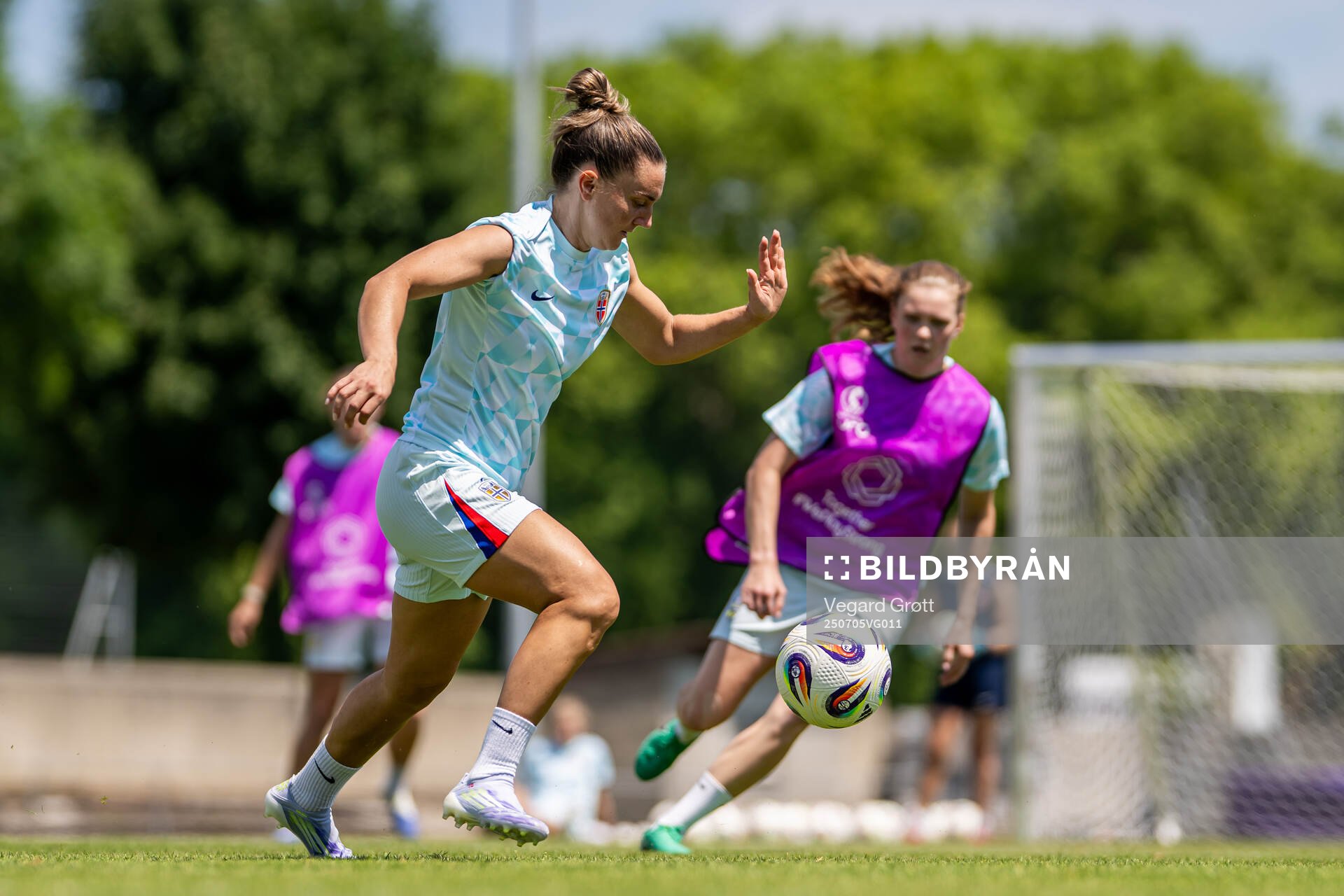 Vilde Bøe Risa of the Norwegian women's national football
