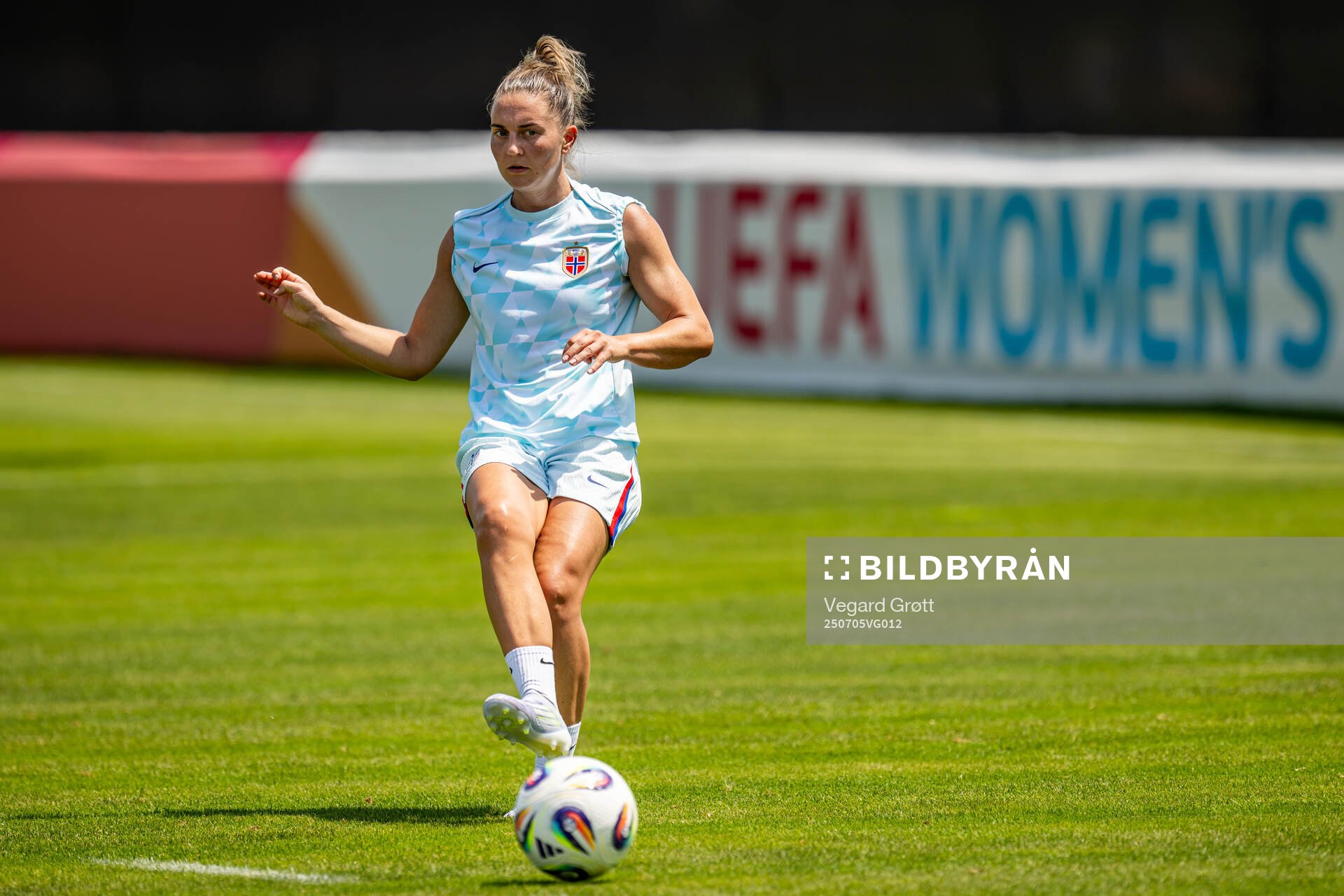 Vilde Bøe Risa of the Norwegian women's national football
