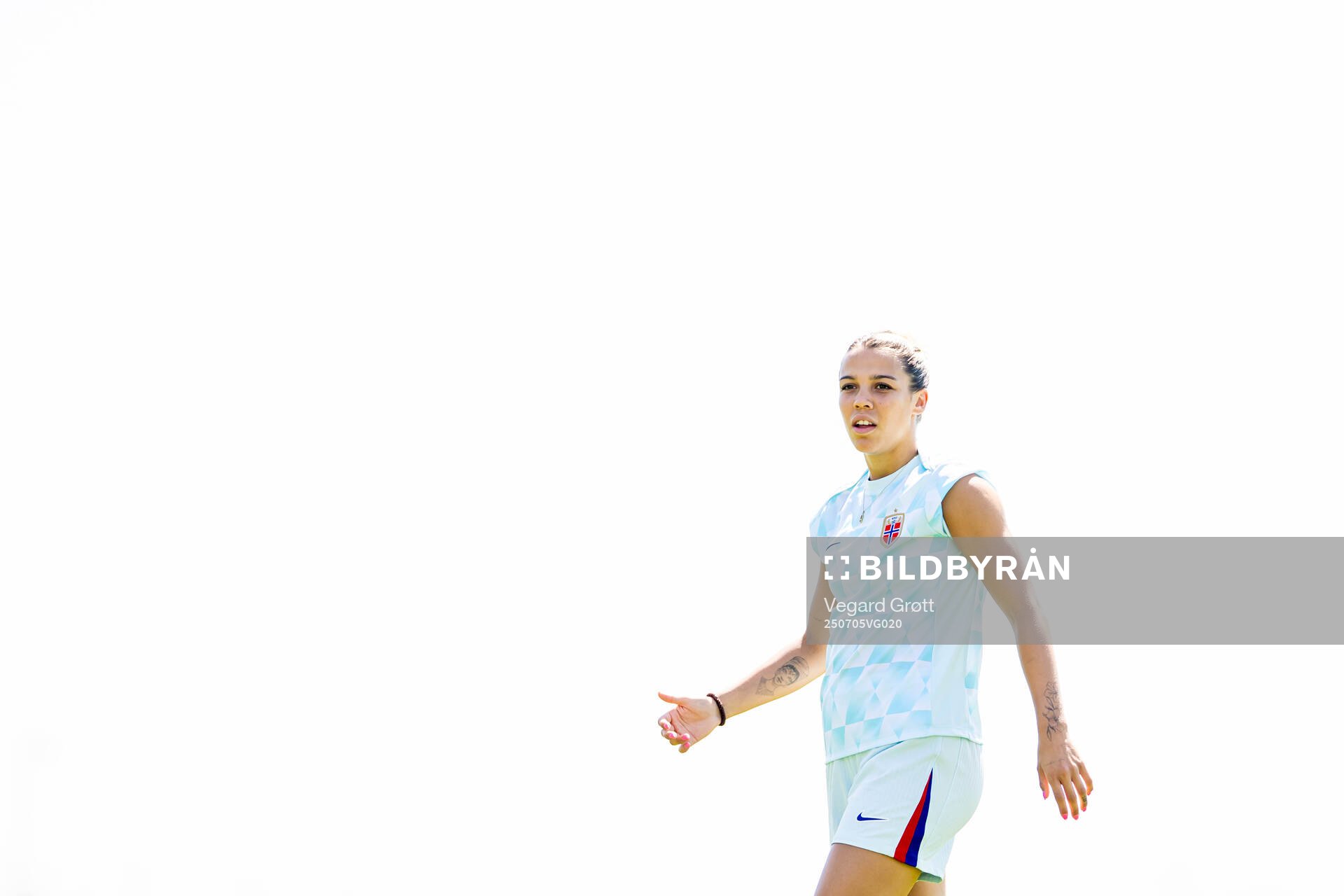 Celin Bizet Dønnum of the Norwegian women's national