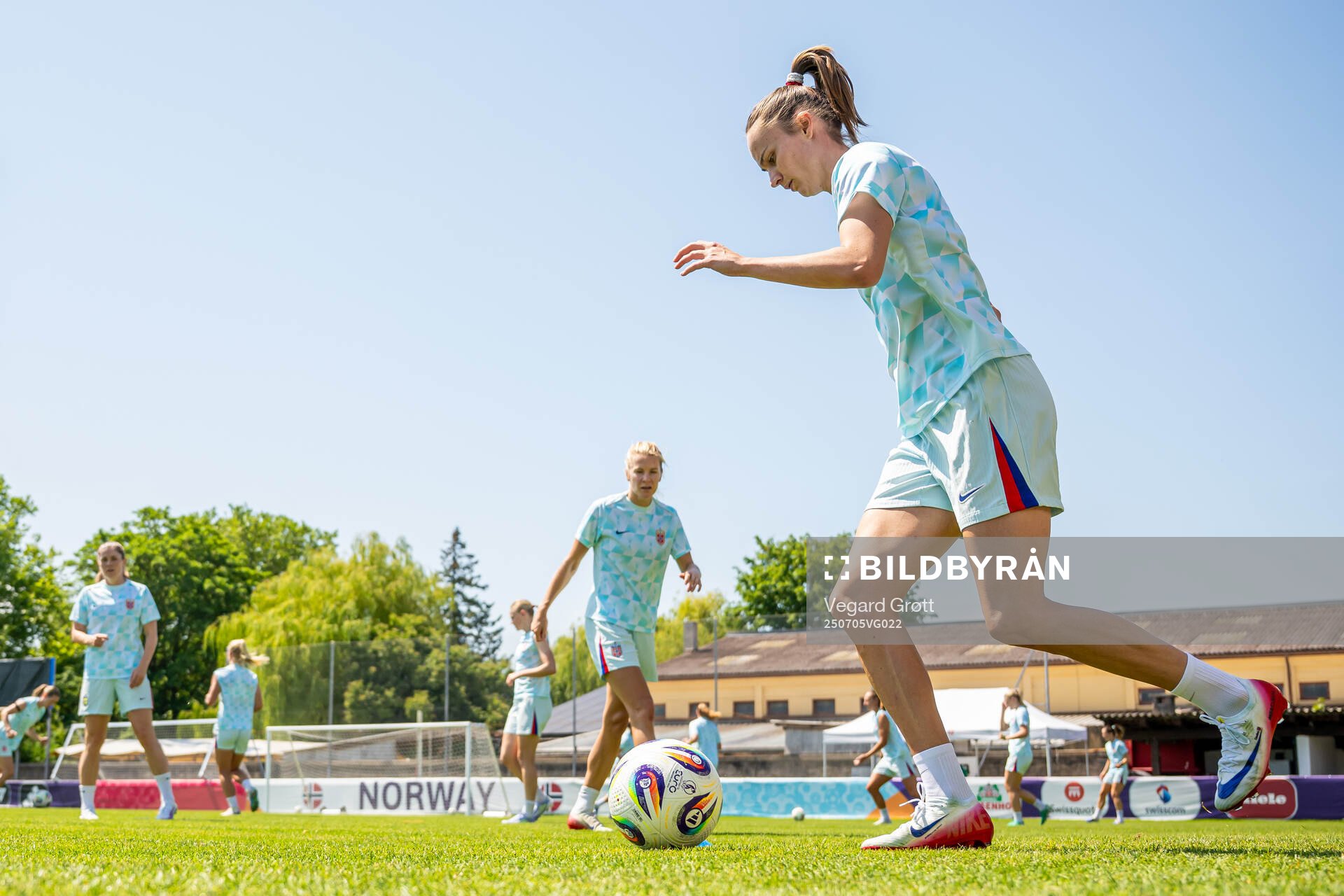 Caroline Graham Hansen of the Norwegian women's national