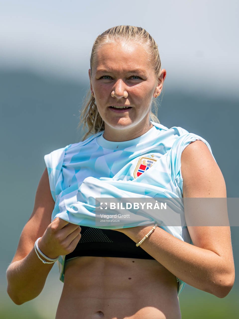 Frida Maanum of the Norwegian women's national football