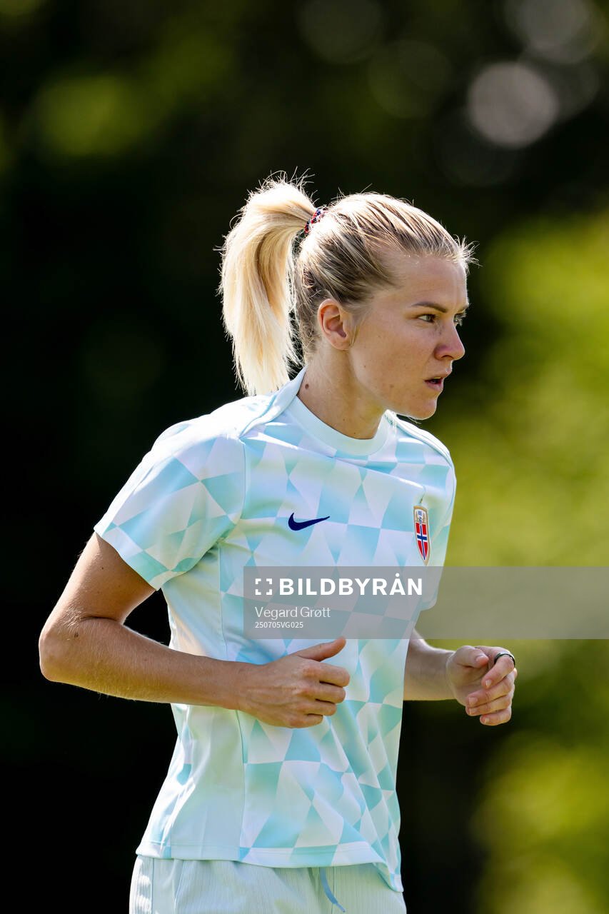 Ada Hegerberg of the Norwegian women's national football