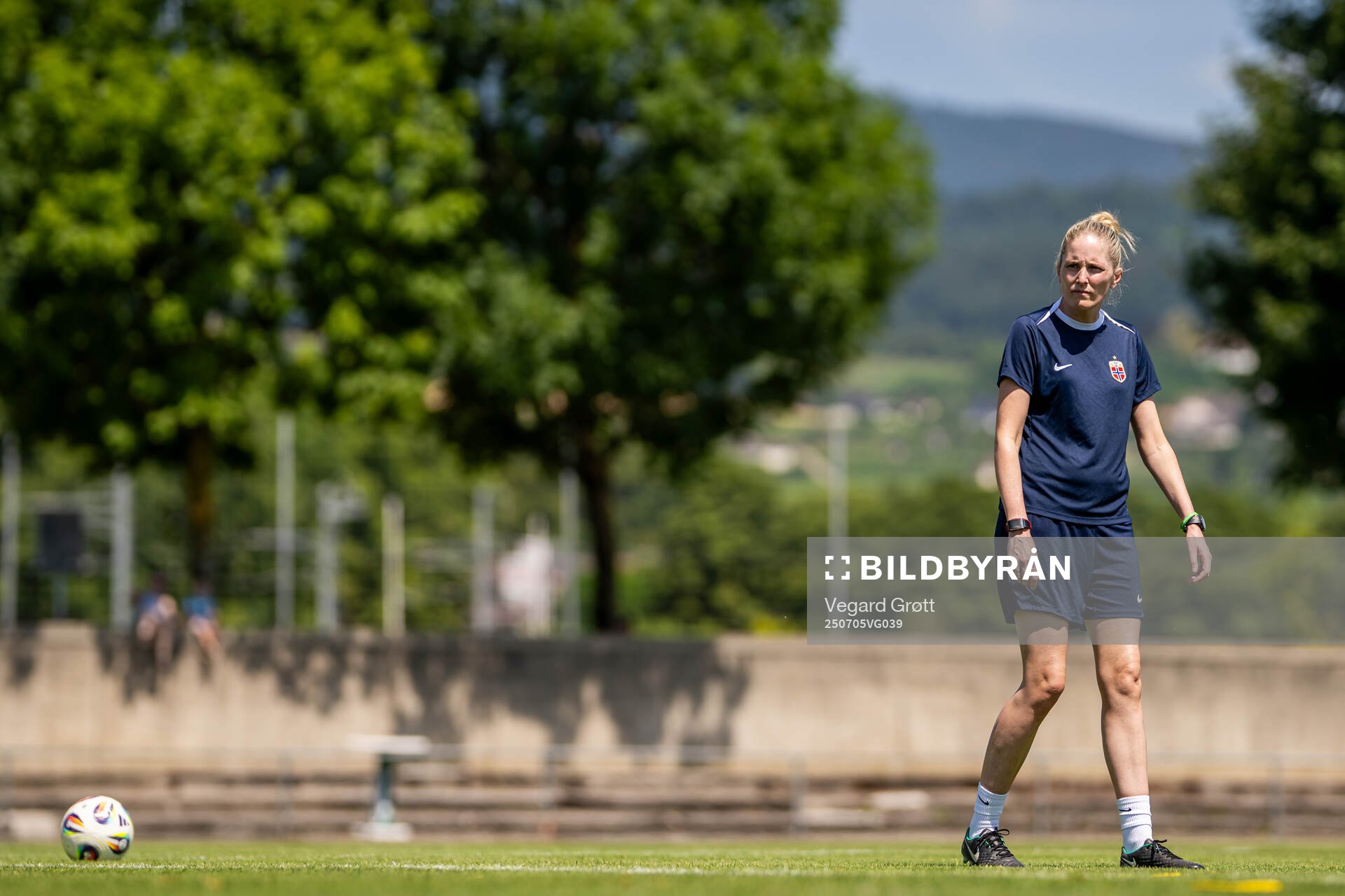 Gemma Grainger, head coach of the Norwegian women's
