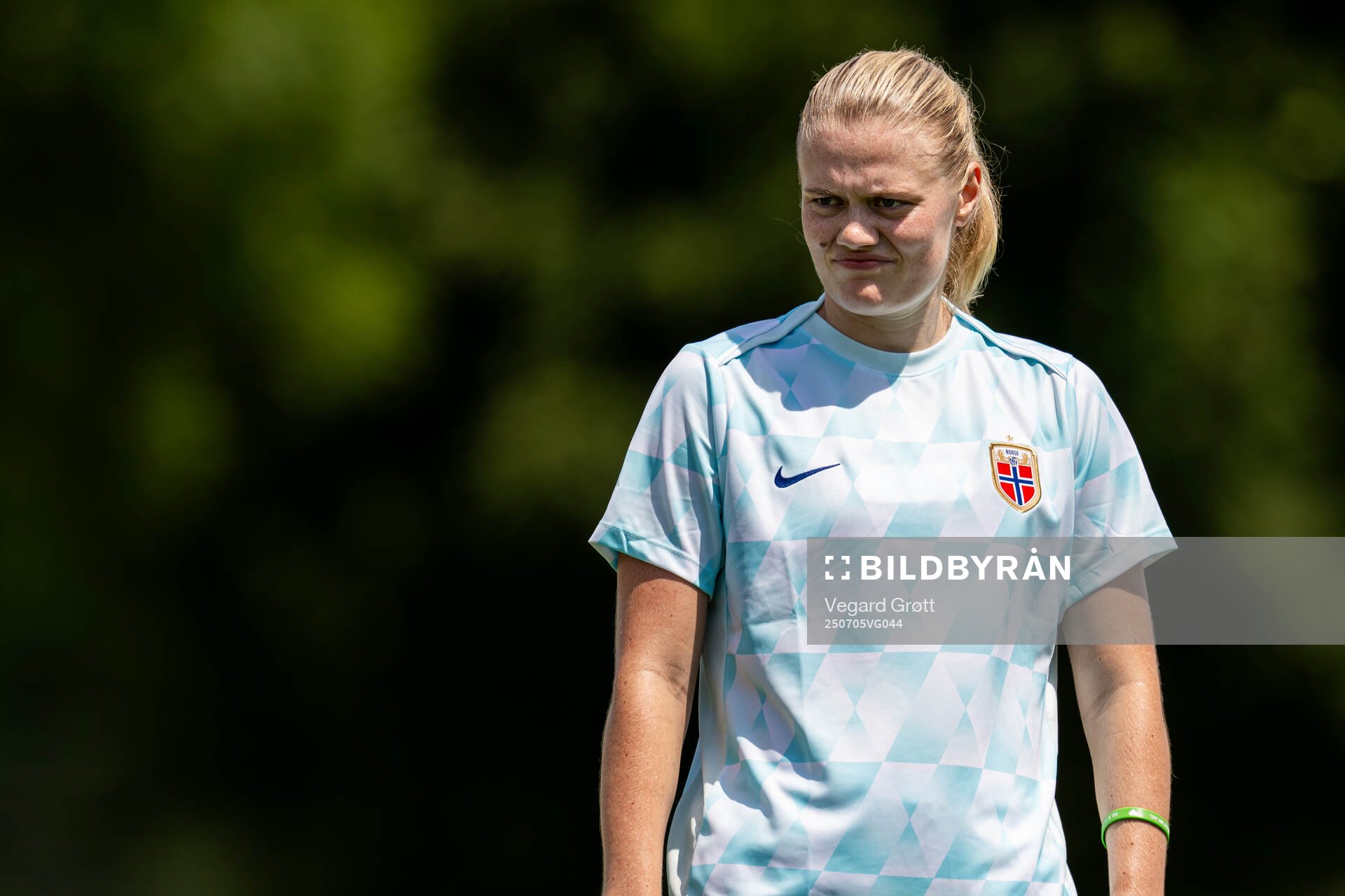 Mathilde Harviken of the Norwegian women's national