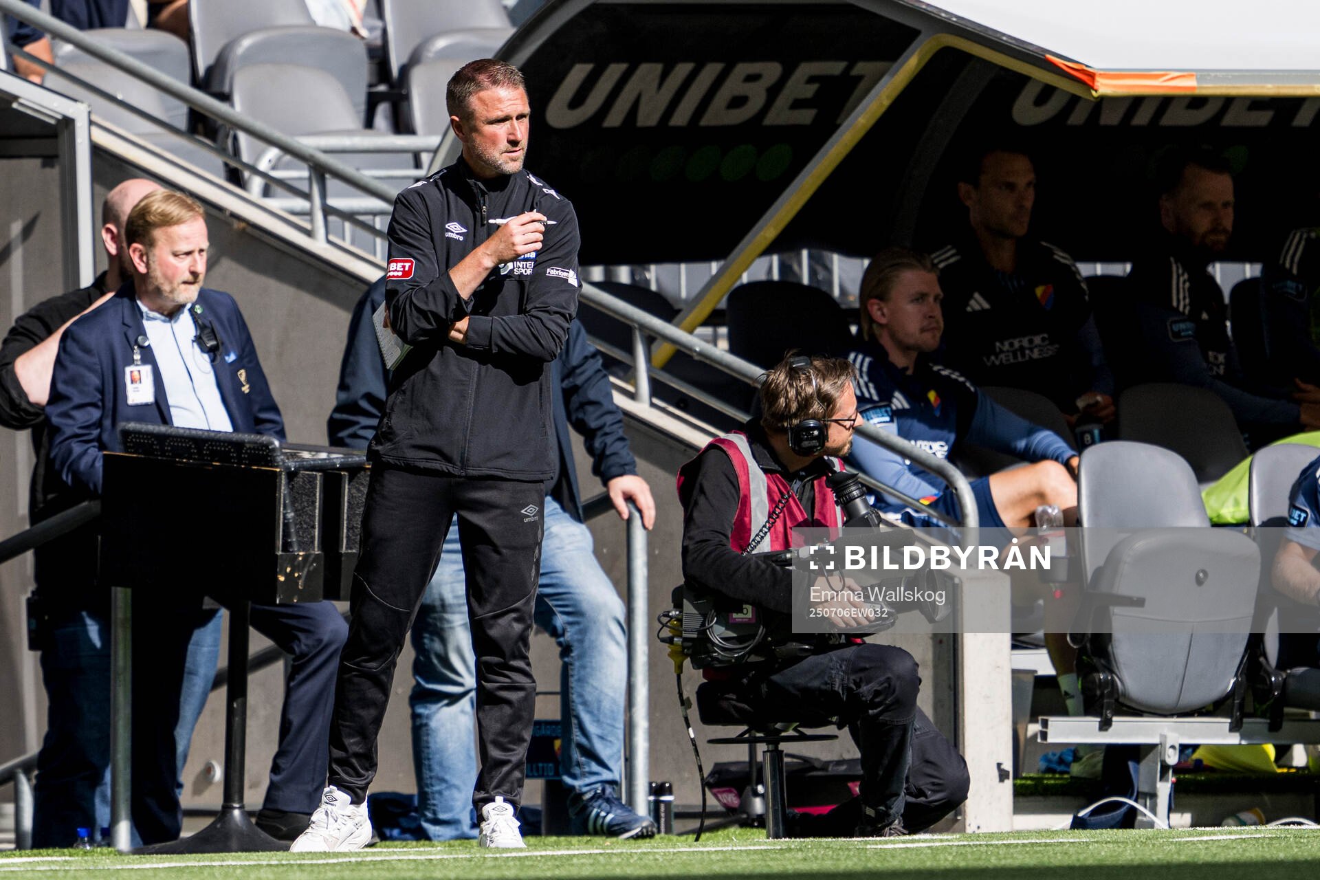 Degerfors interimtränare Tobias Solberg