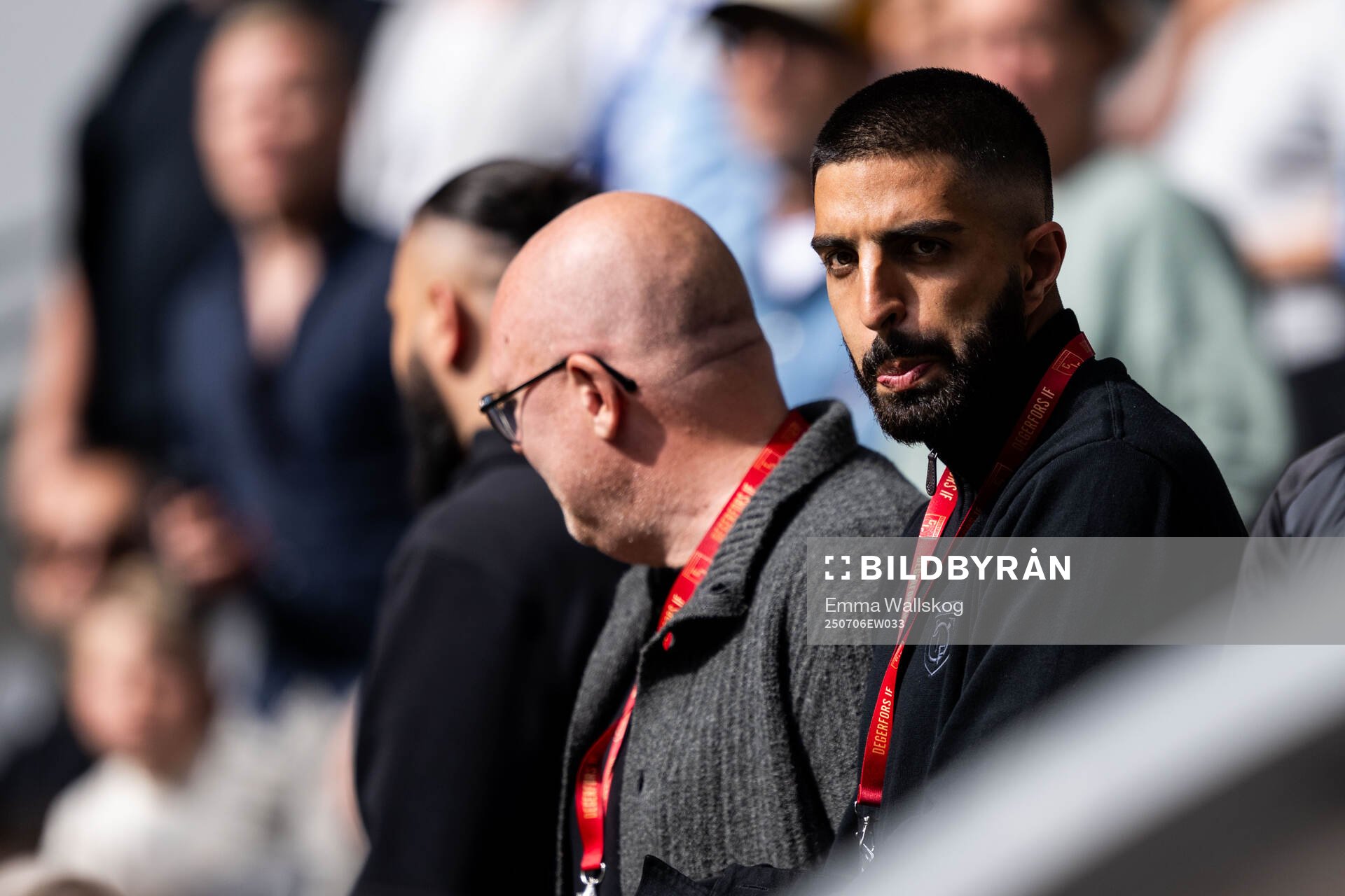 Degerfors assisterande sportchef Sean Sabetkar