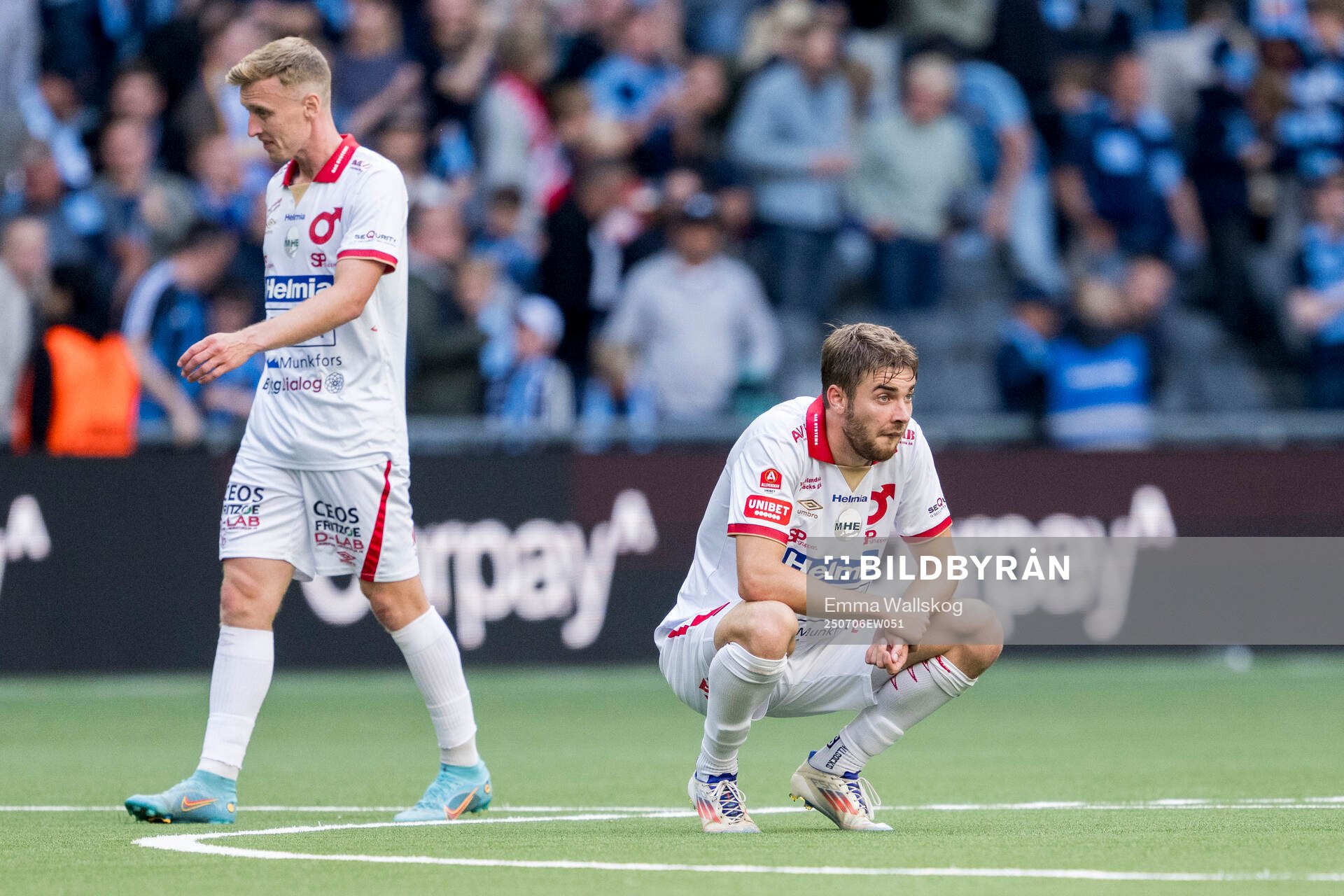 Degerfors Sebastian Ohlsson och Juhani Pikkarainen deppar