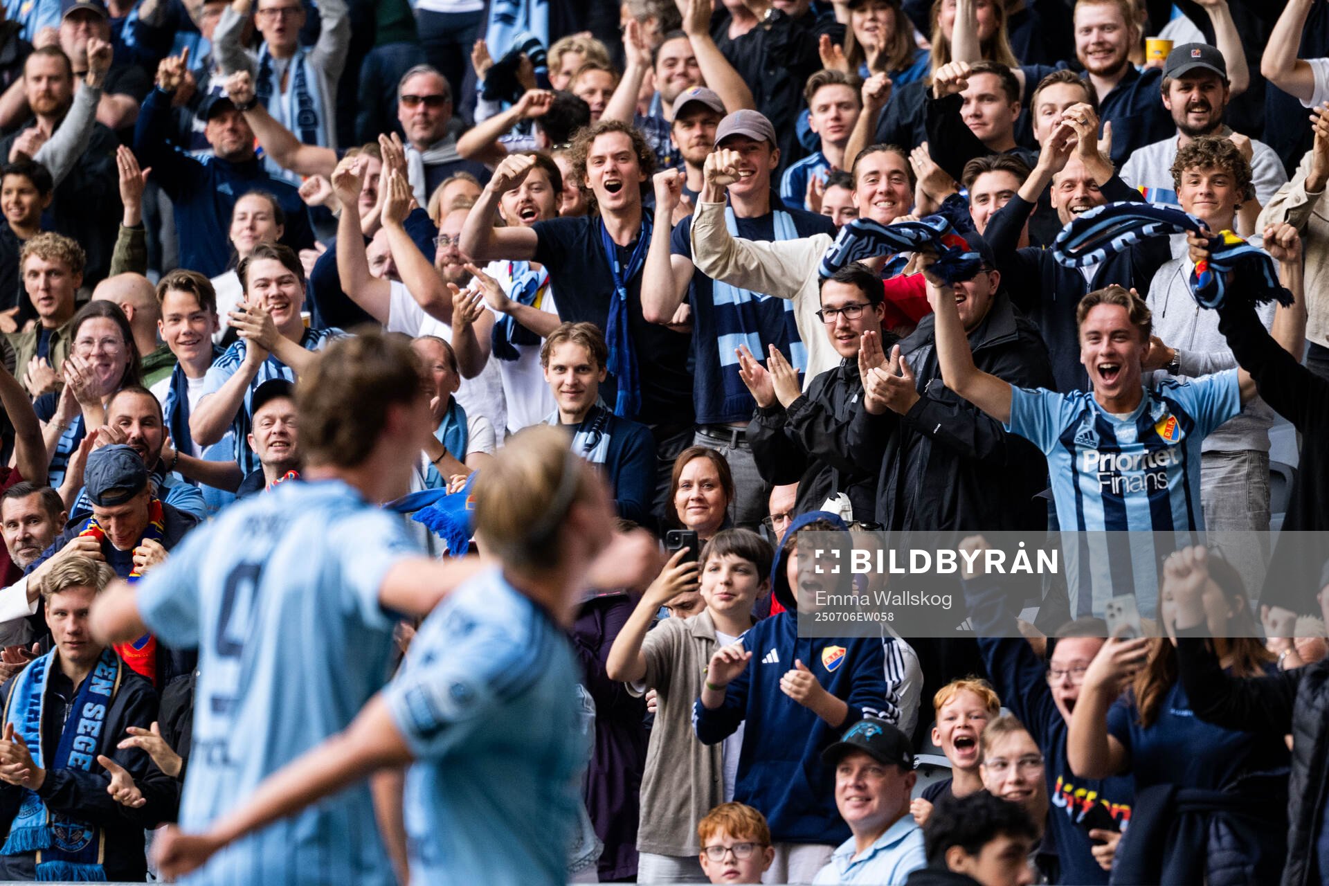 Djurgårdens August Priske Flyger och Tobias Gulliksen